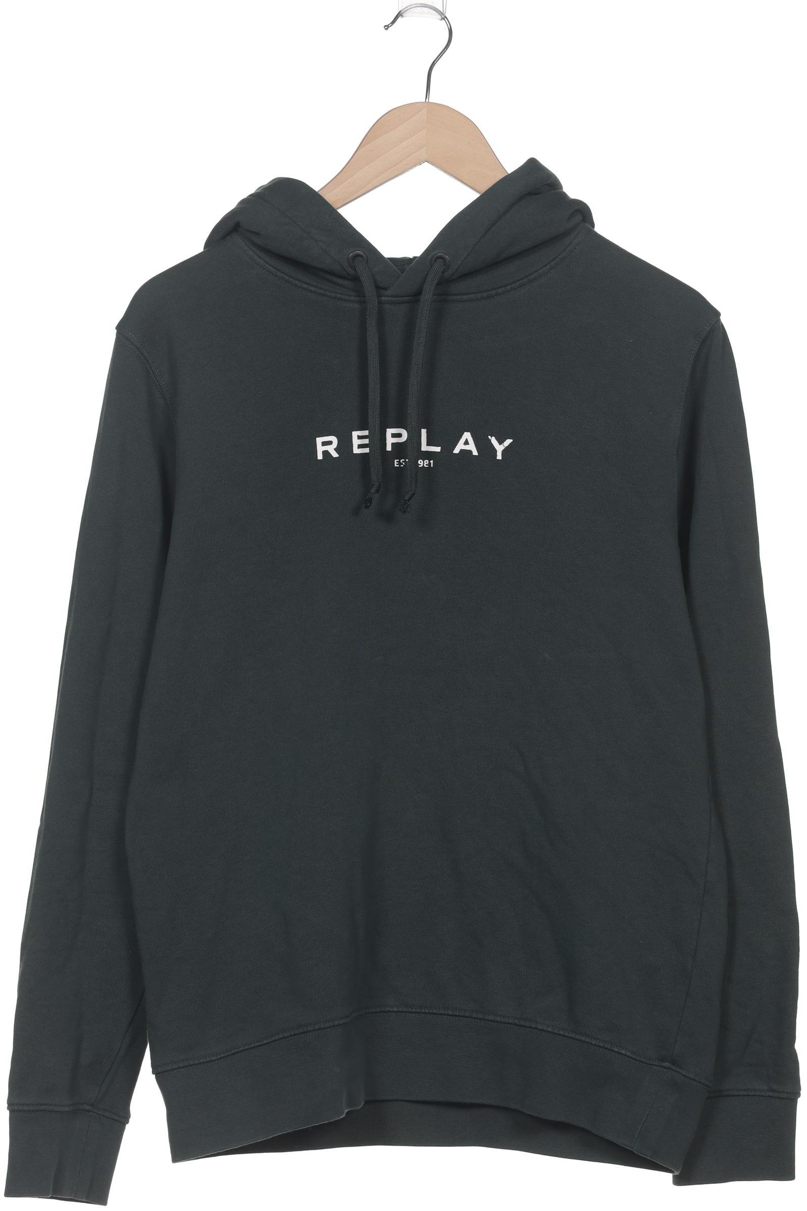 

Replay Herren Kapuzenpullover, grün, Gr. 48