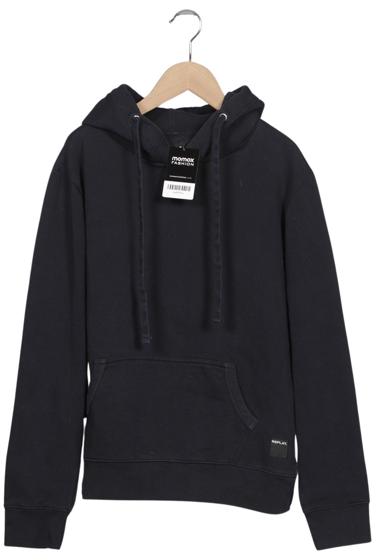 

Replay Herren Kapuzenpullover, marineblau, Gr. 48