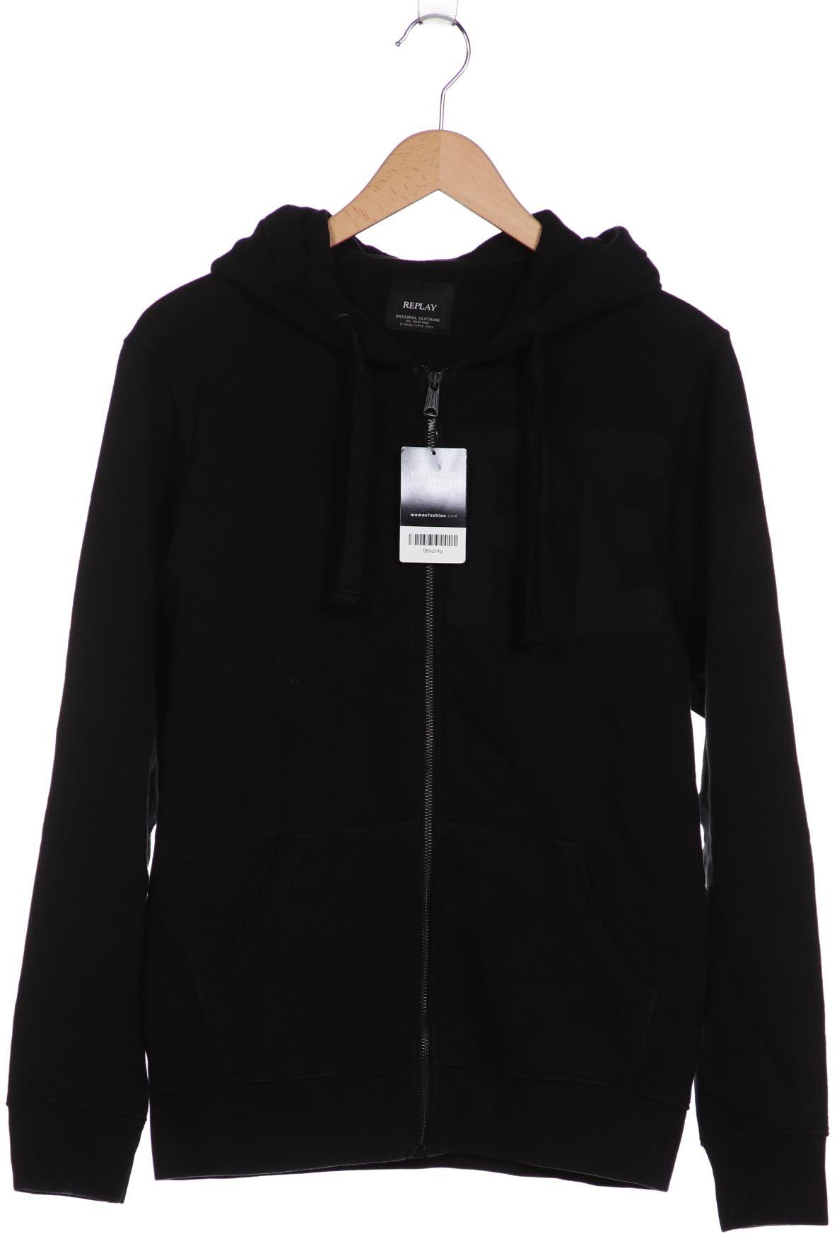 

Replay Herren Kapuzenpullover, schwarz, Gr. 52