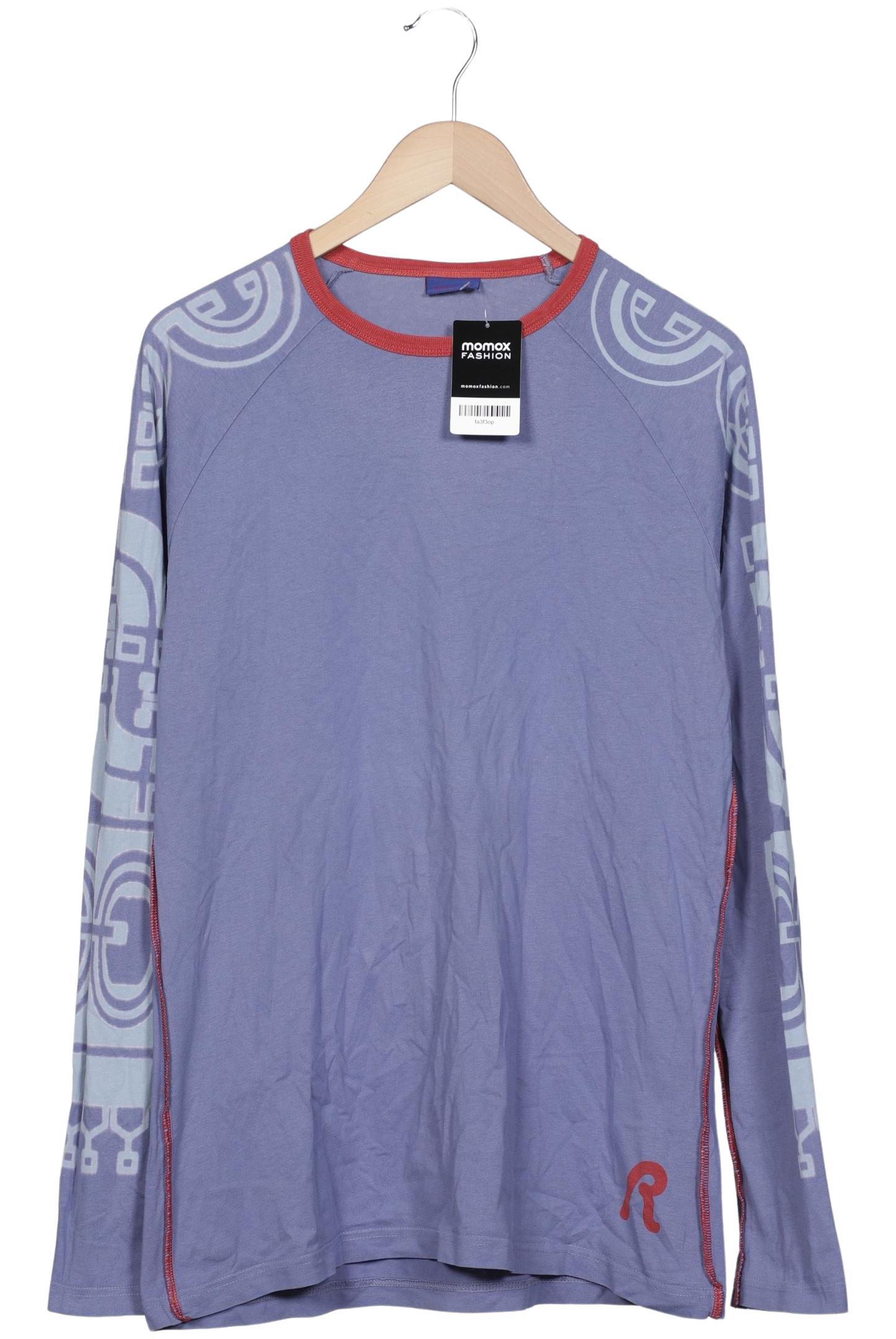 

Replay Herren Langarmshirt, blau, Gr. 54