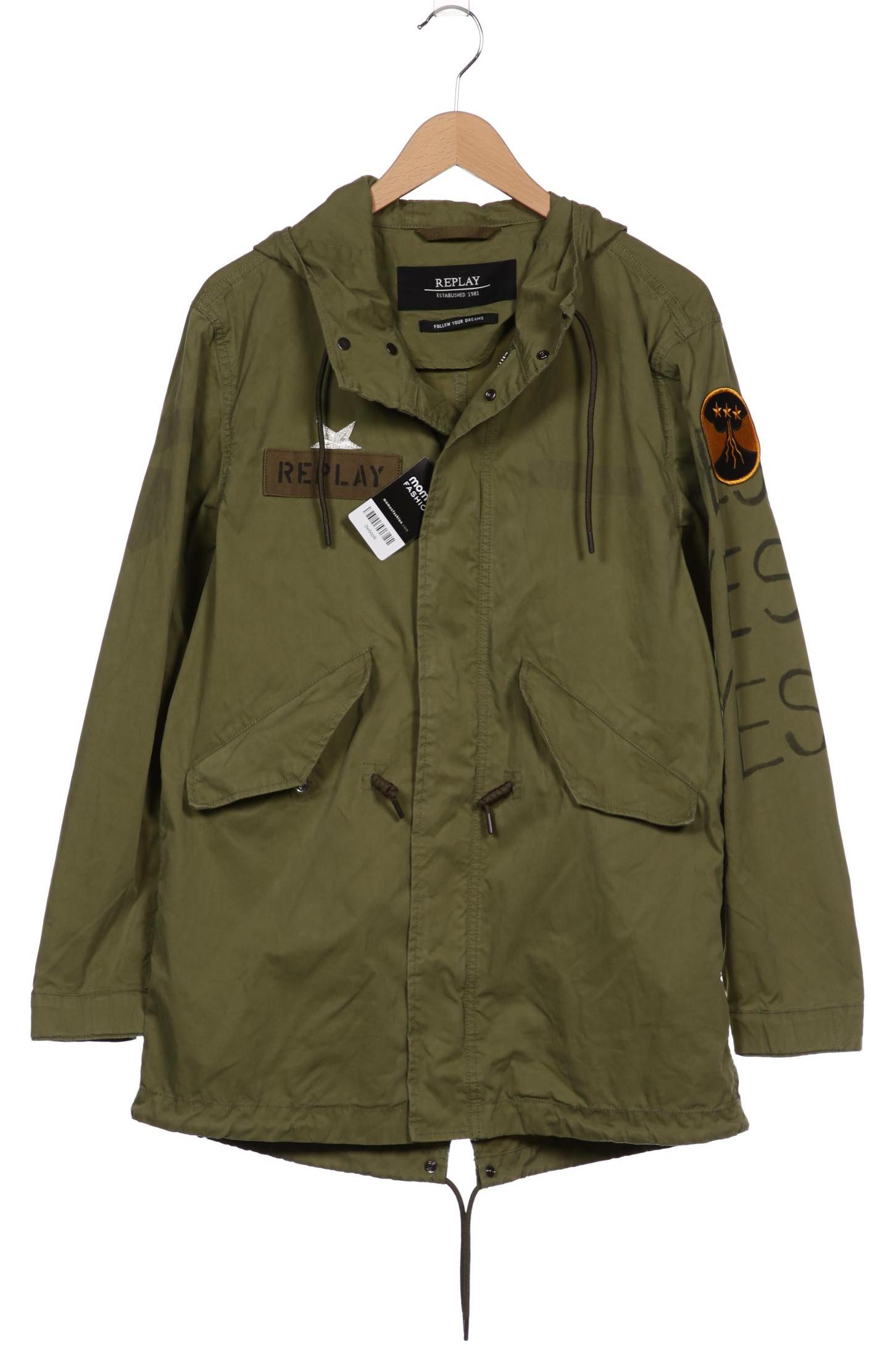 Thumbnail - Replay Herren Mantel, grün, Gr. 46