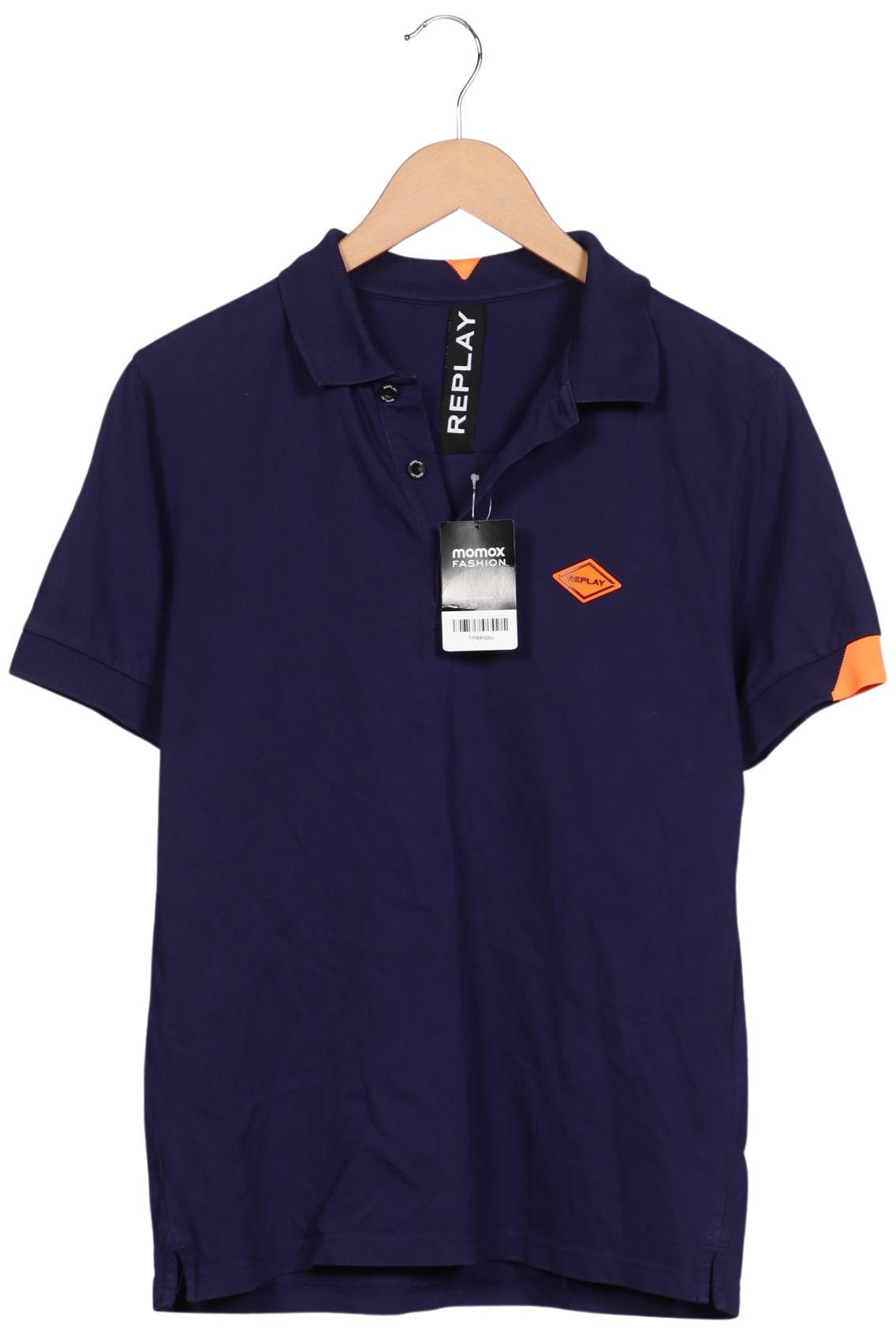 

Replay Herren Poloshirt, marineblau, Gr. 48