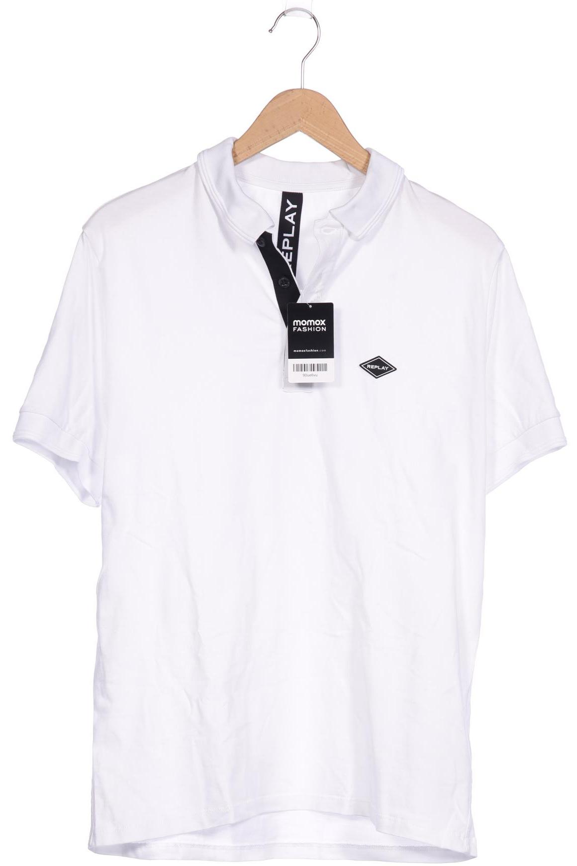 

Replay Herren Poloshirt, weiß