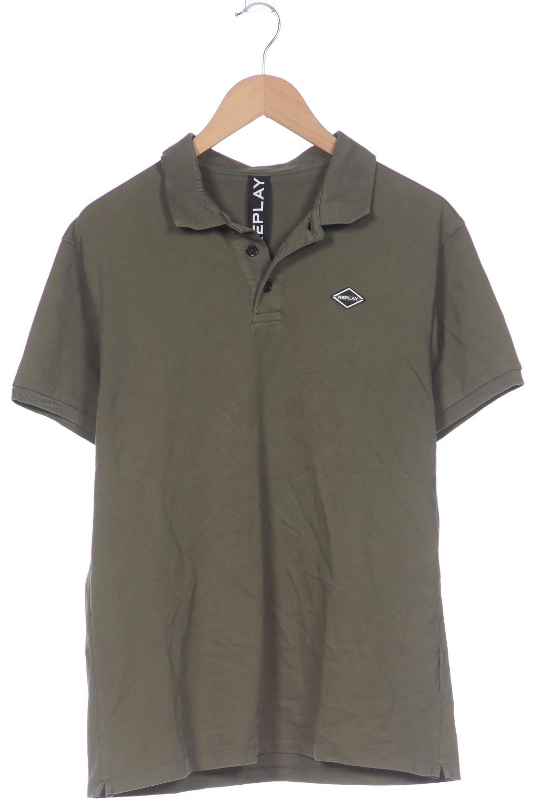 

Replay Herren Poloshirt, grün, Gr. 52