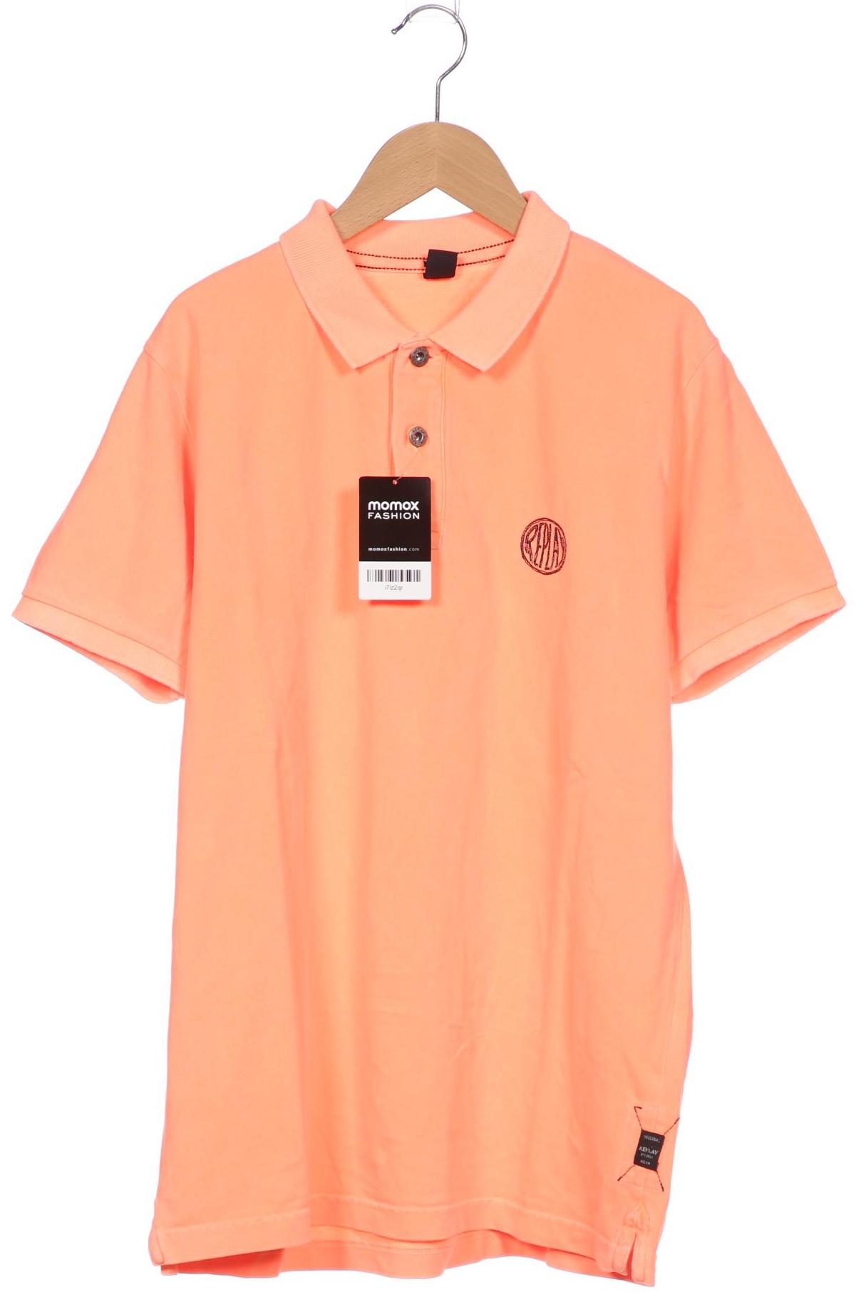 

Replay Herren Poloshirt, neon, Gr. 52