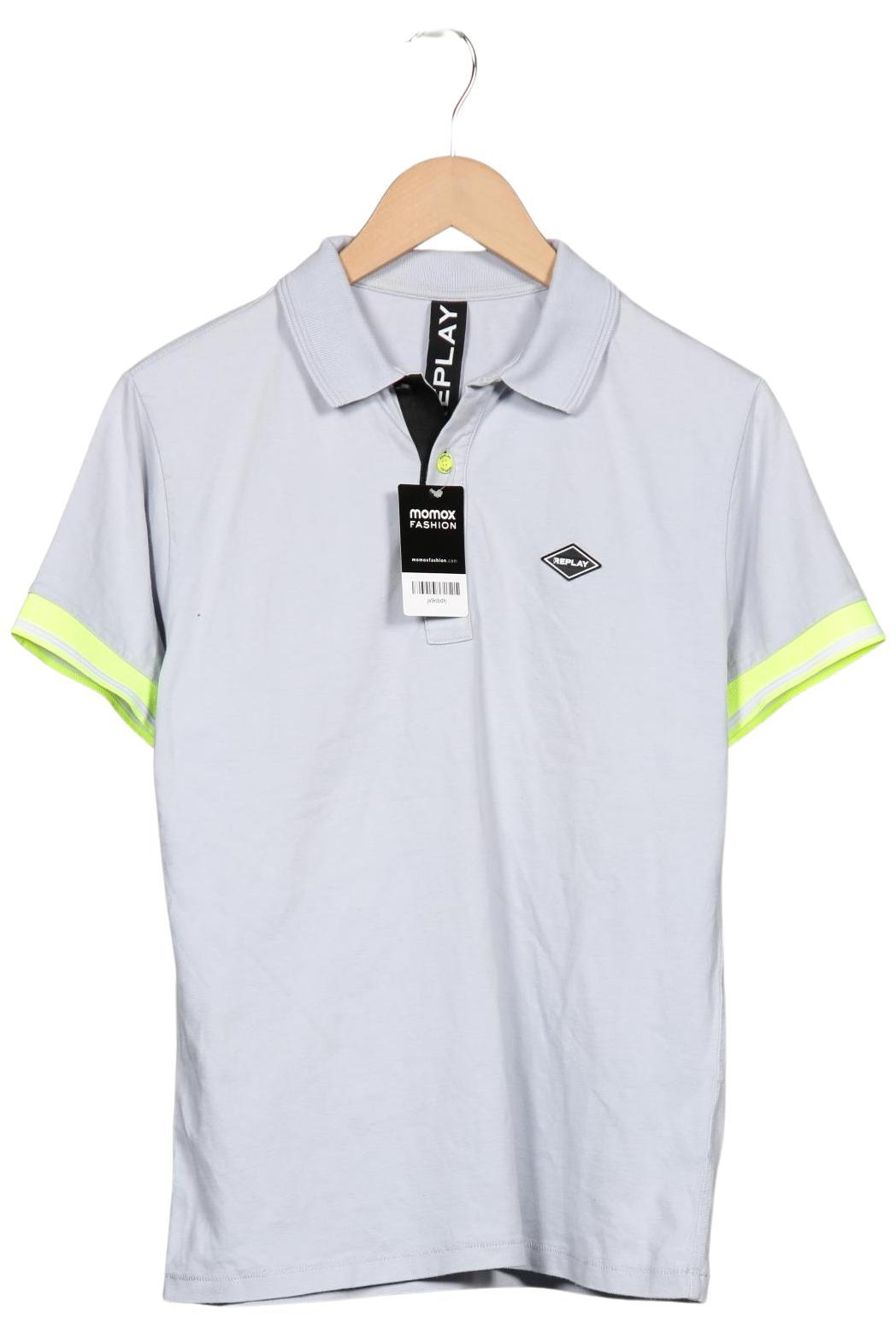 

Replay Herren Poloshirt, hellblau, Gr. 48