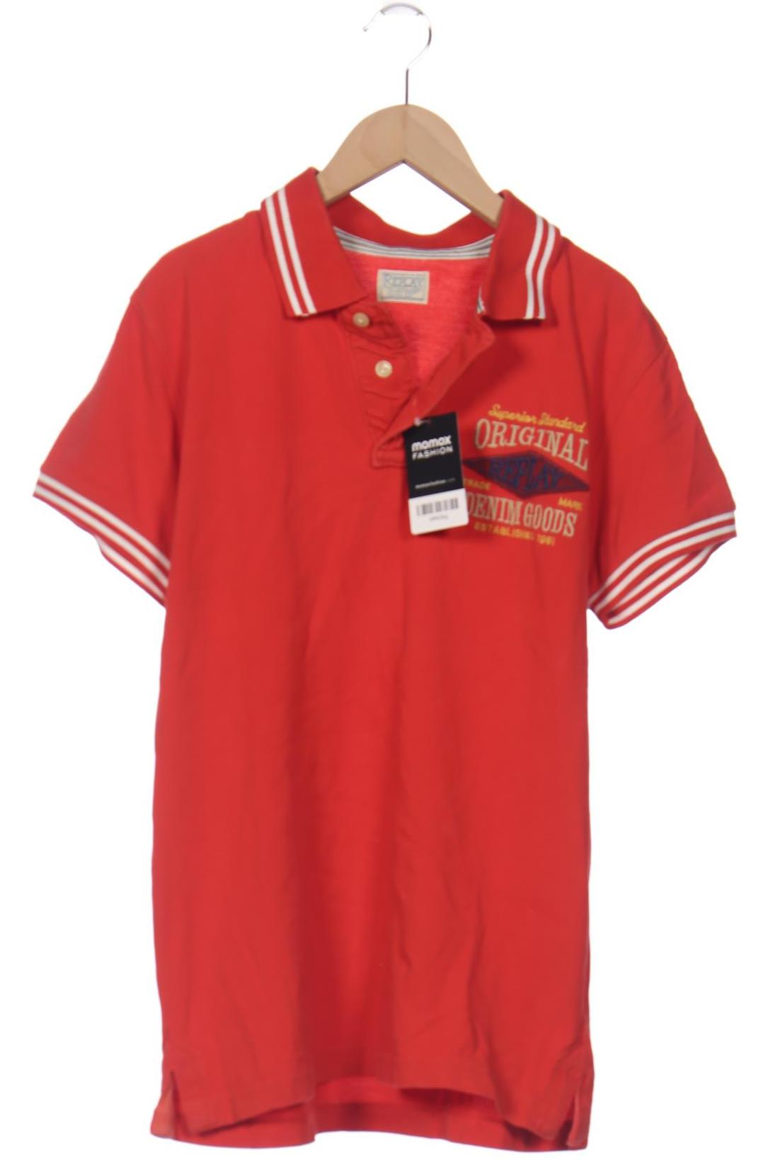 

Replay Herren Poloshirt, rot