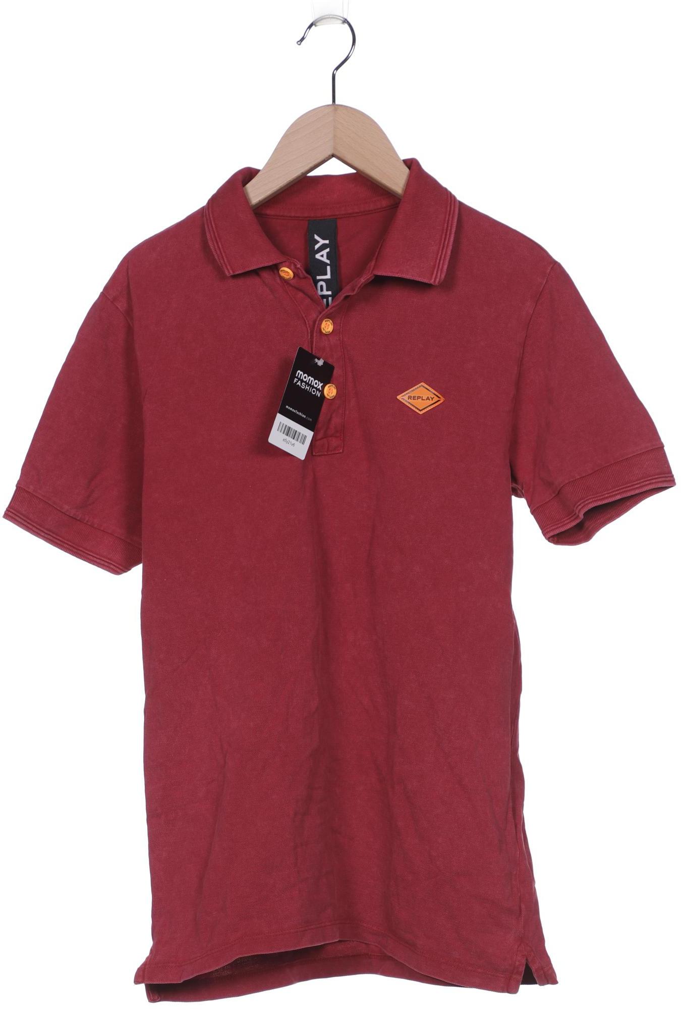 

Replay Herren Poloshirt, bordeaux