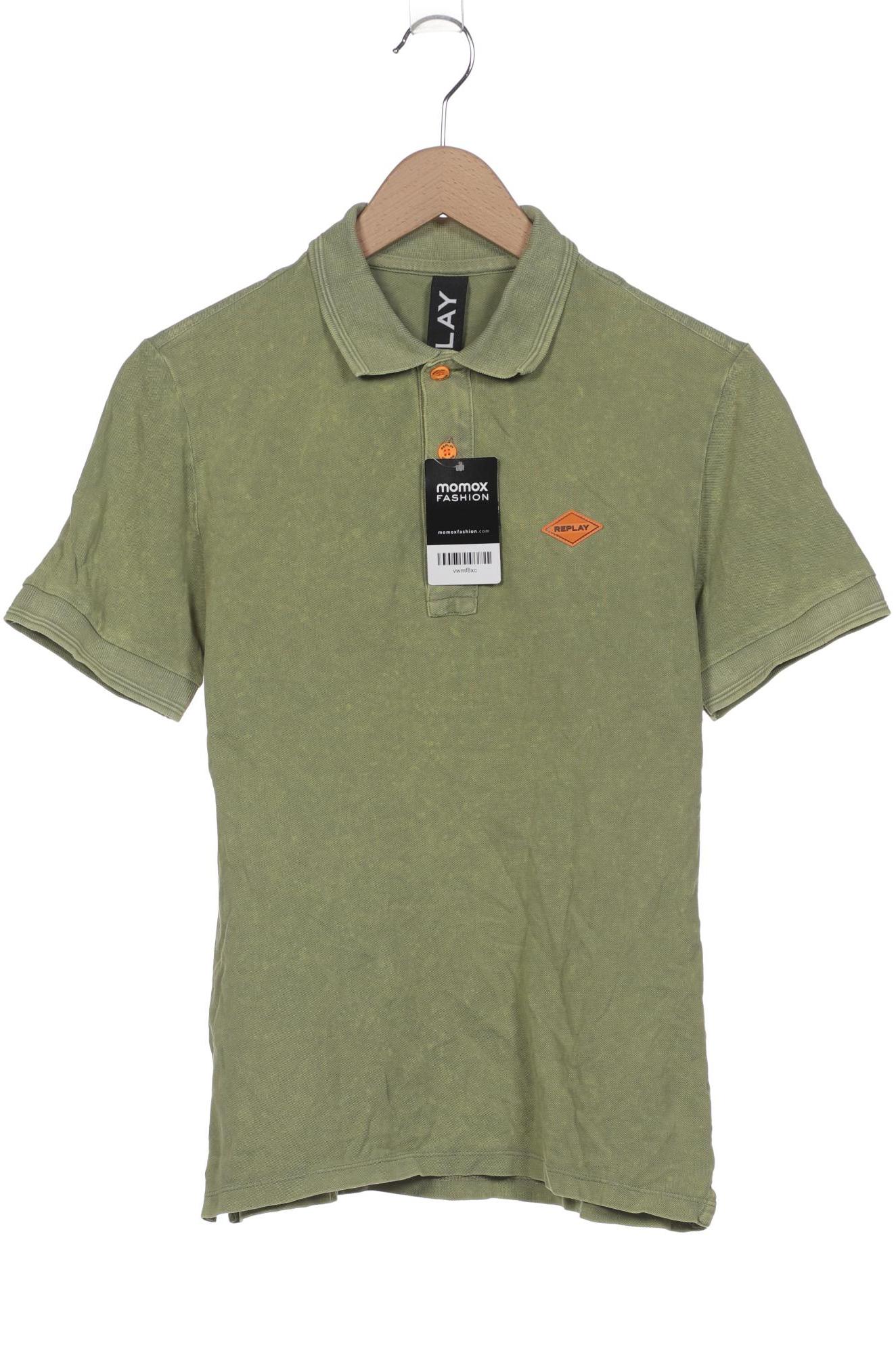 

Replay Herren Poloshirt, grün, Gr. 46