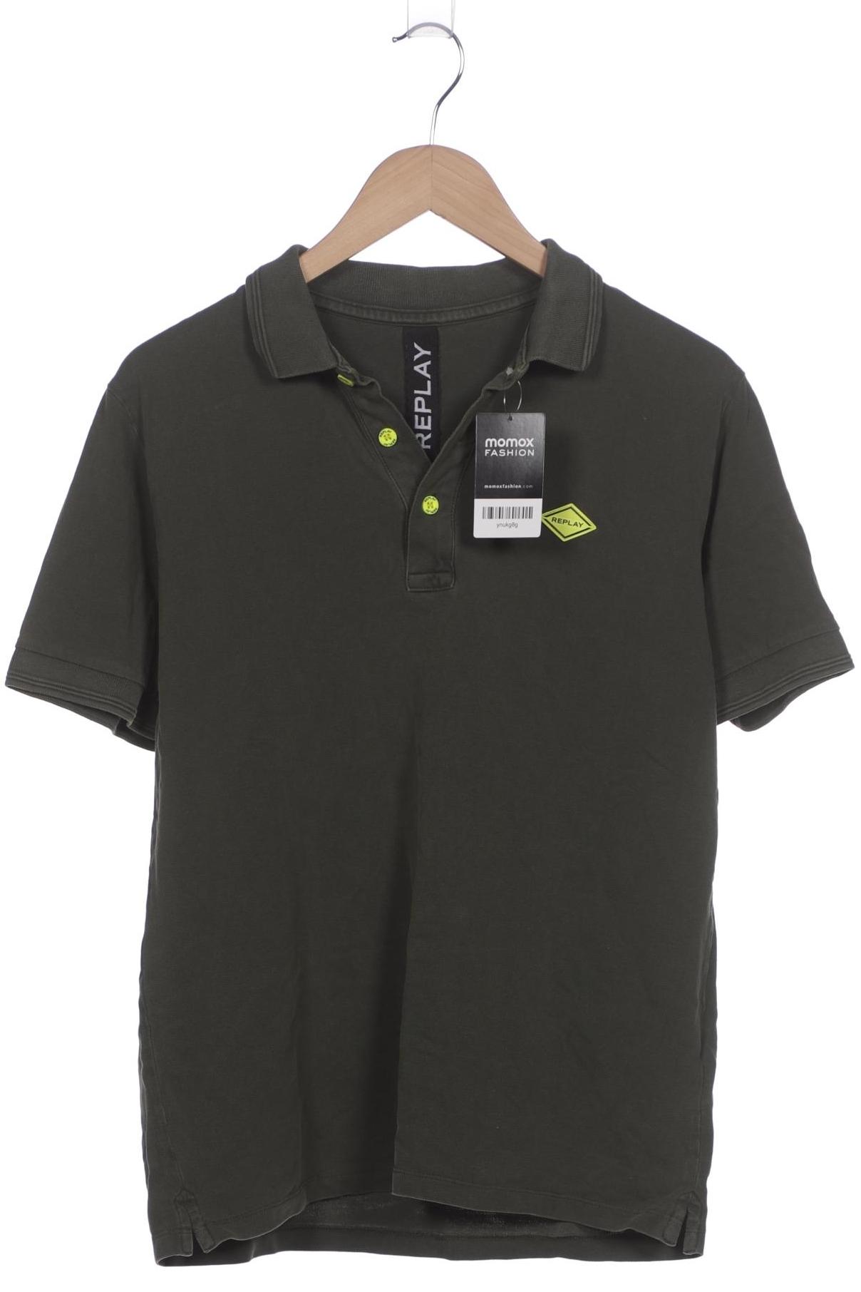 

Replay Herren Poloshirt, grün, Gr. 52