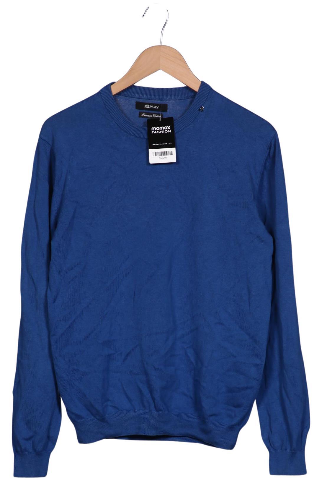 

Replay Herren Pullover, blau, Gr. 52