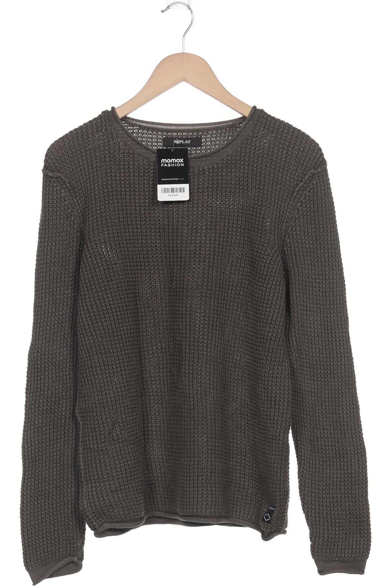 

Replay Herren Pullover, grün, Gr. 48