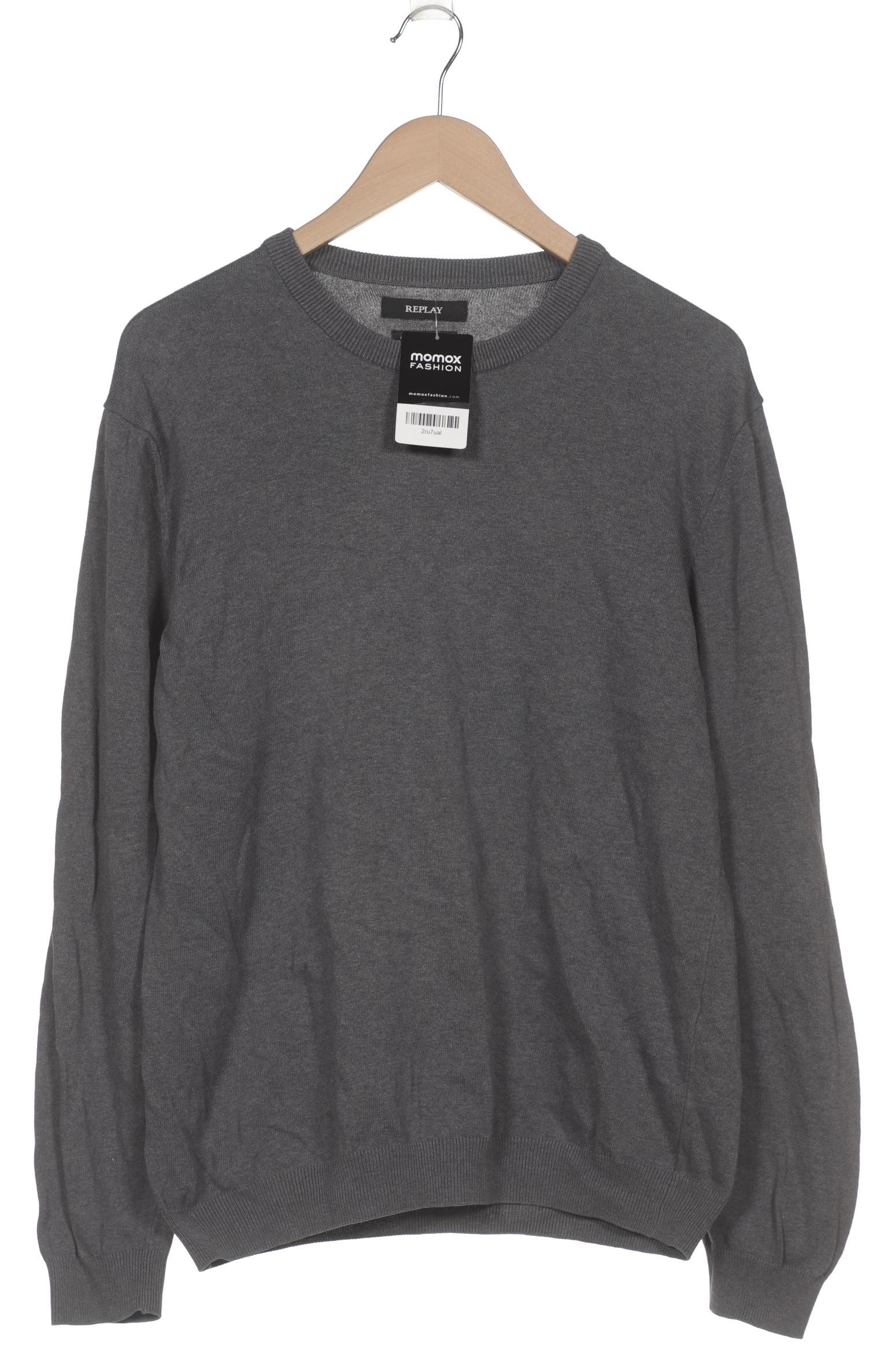 

Replay Herren Pullover, grau, Gr. 52