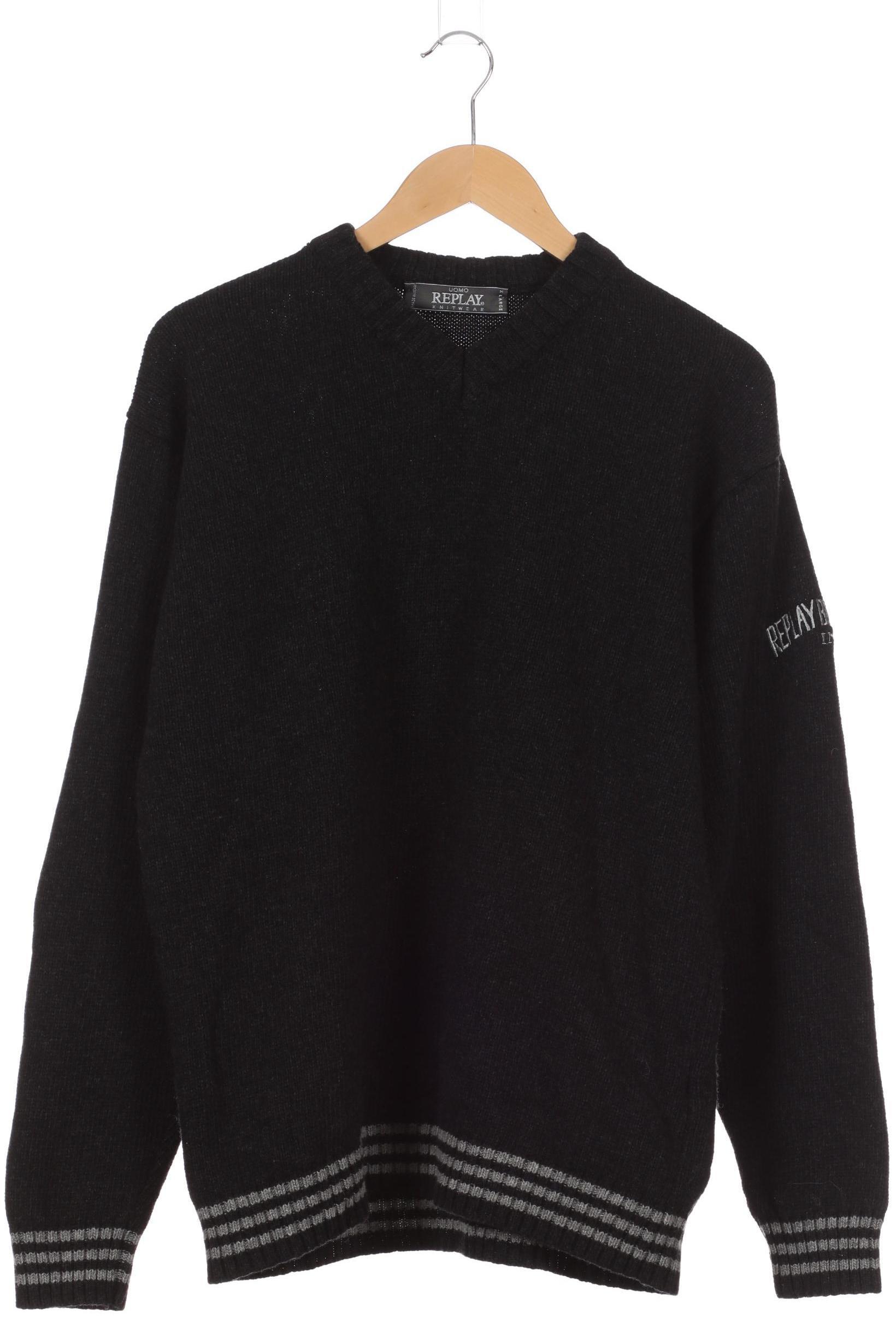Thumbnail - Replay Herren Pullover, schwarz, Gr.