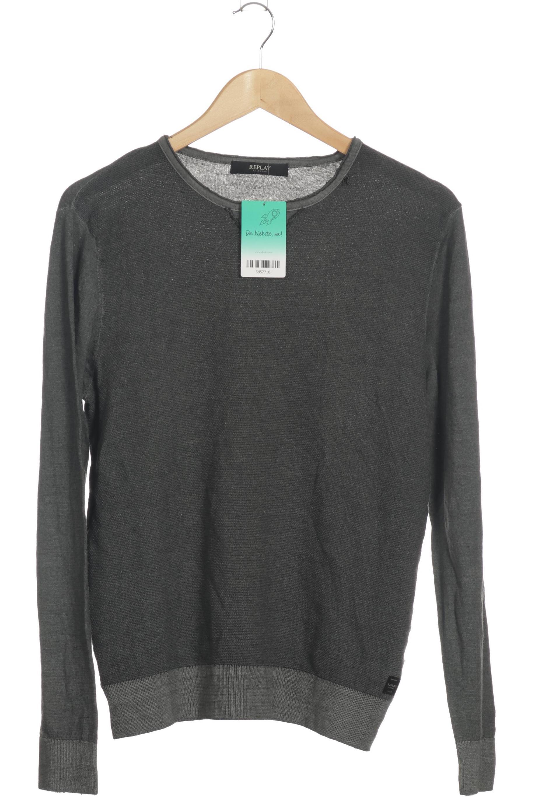 

Replay Herren Pullover, grau, Gr.