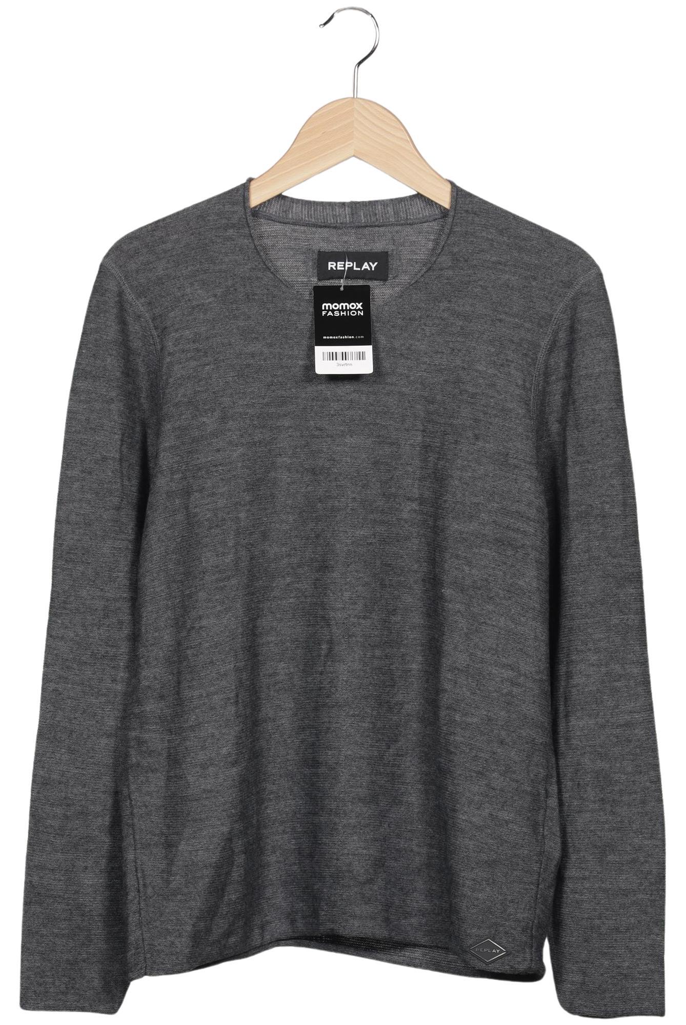 

Replay Herren Pullover, grau, Gr. 52