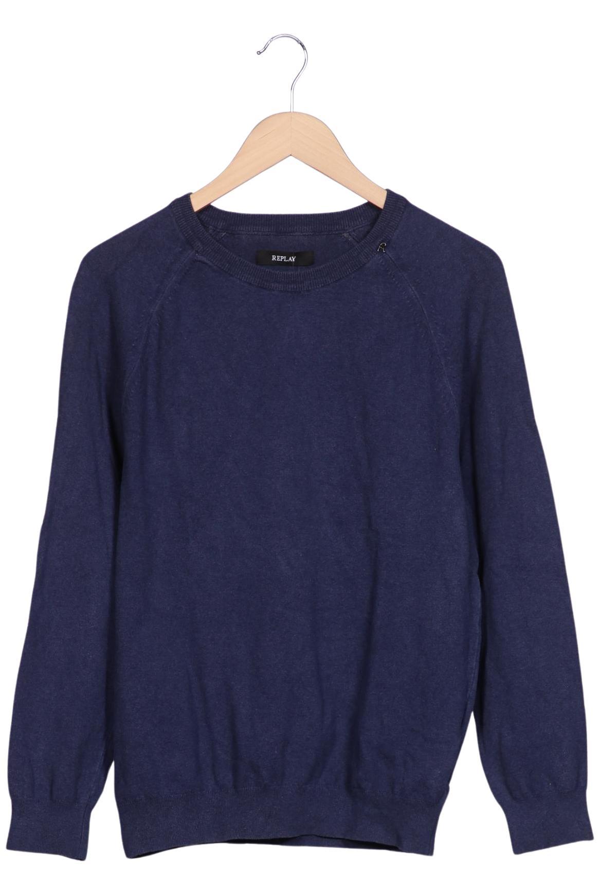 

Replay Herren Pullover, marineblau, Gr. 52