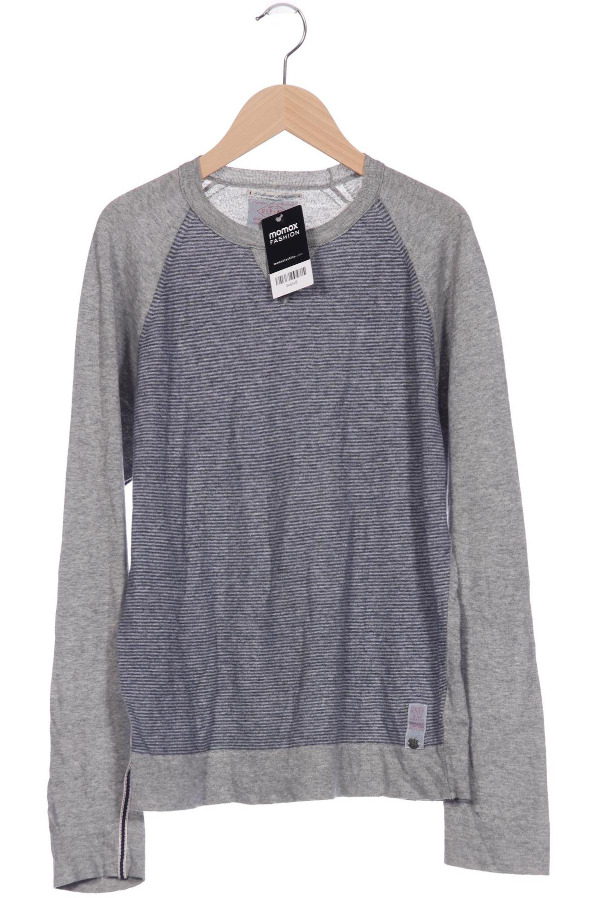 

Replay Herren Pullover, grau, Gr. 48