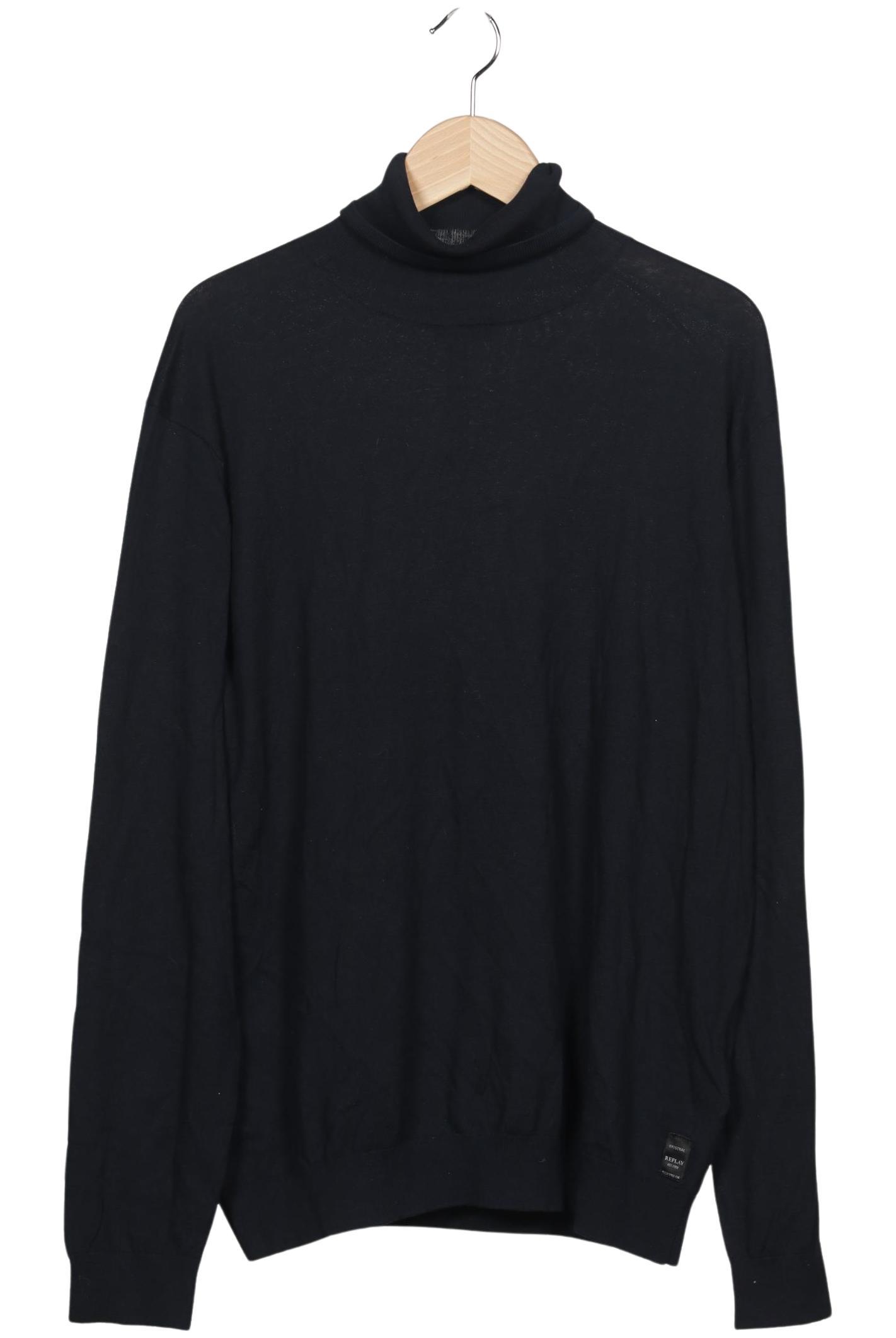 

Replay Herren Pullover, marineblau, Gr. 54