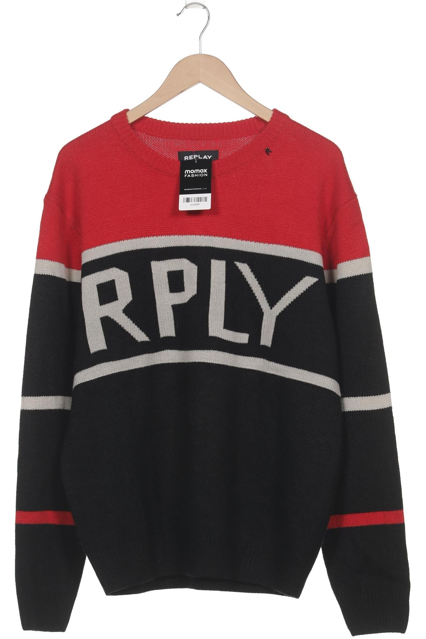 

Replay Herren Pullover, schwarz, Gr. 54