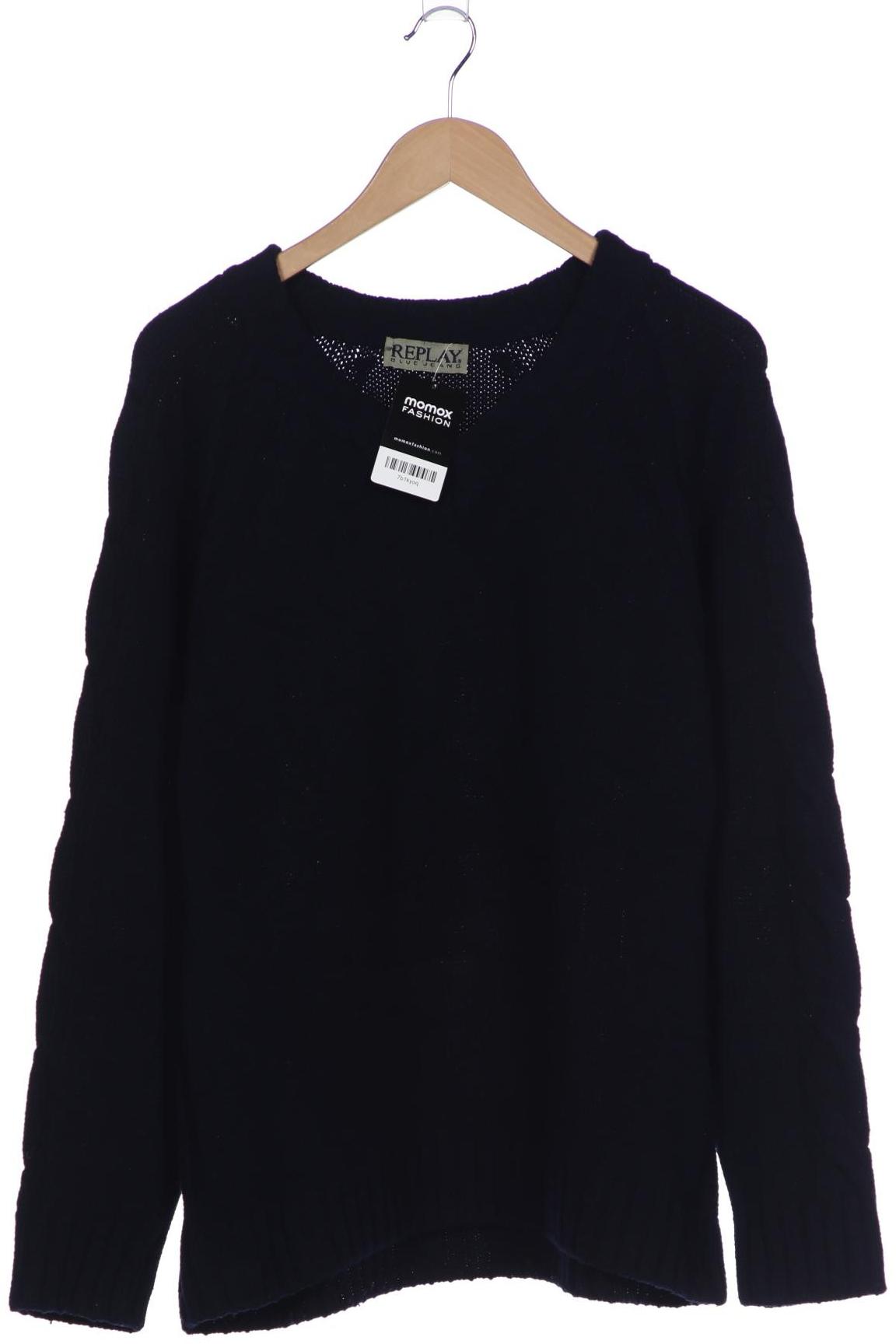 

Replay Herren Pullover, marineblau, Gr. 54