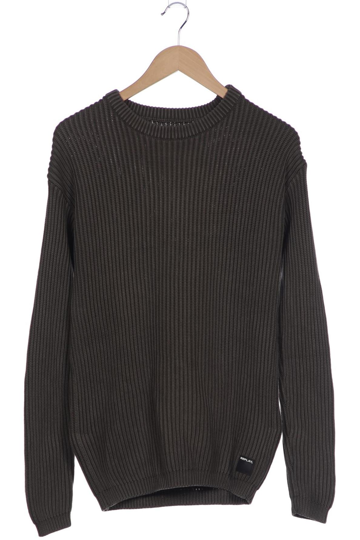 

Replay Herren Pullover, grün, Gr. 48