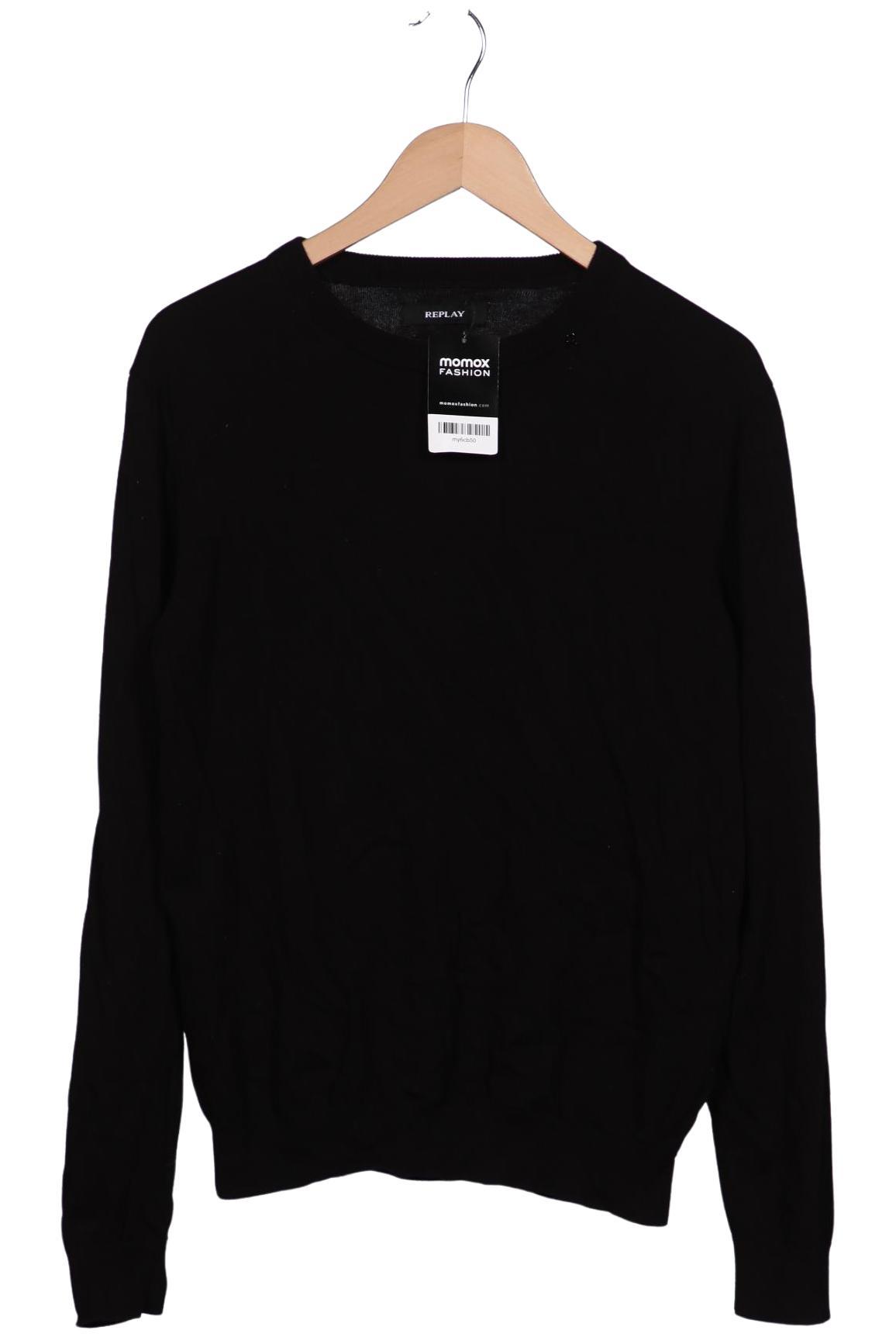 

Replay Herren Pullover, schwarz, Gr. 48