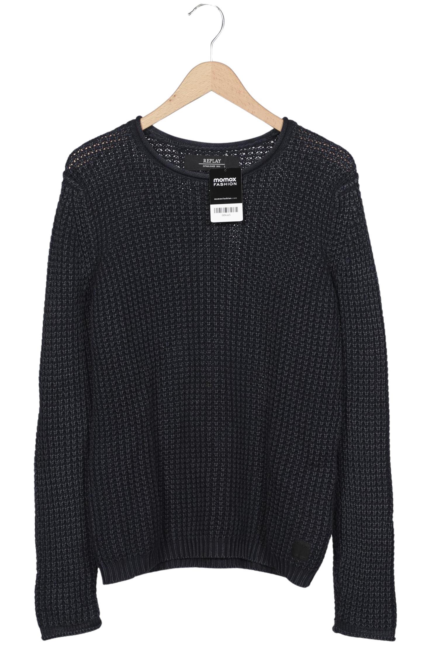 

Replay Herren Pullover, marineblau, Gr. 52