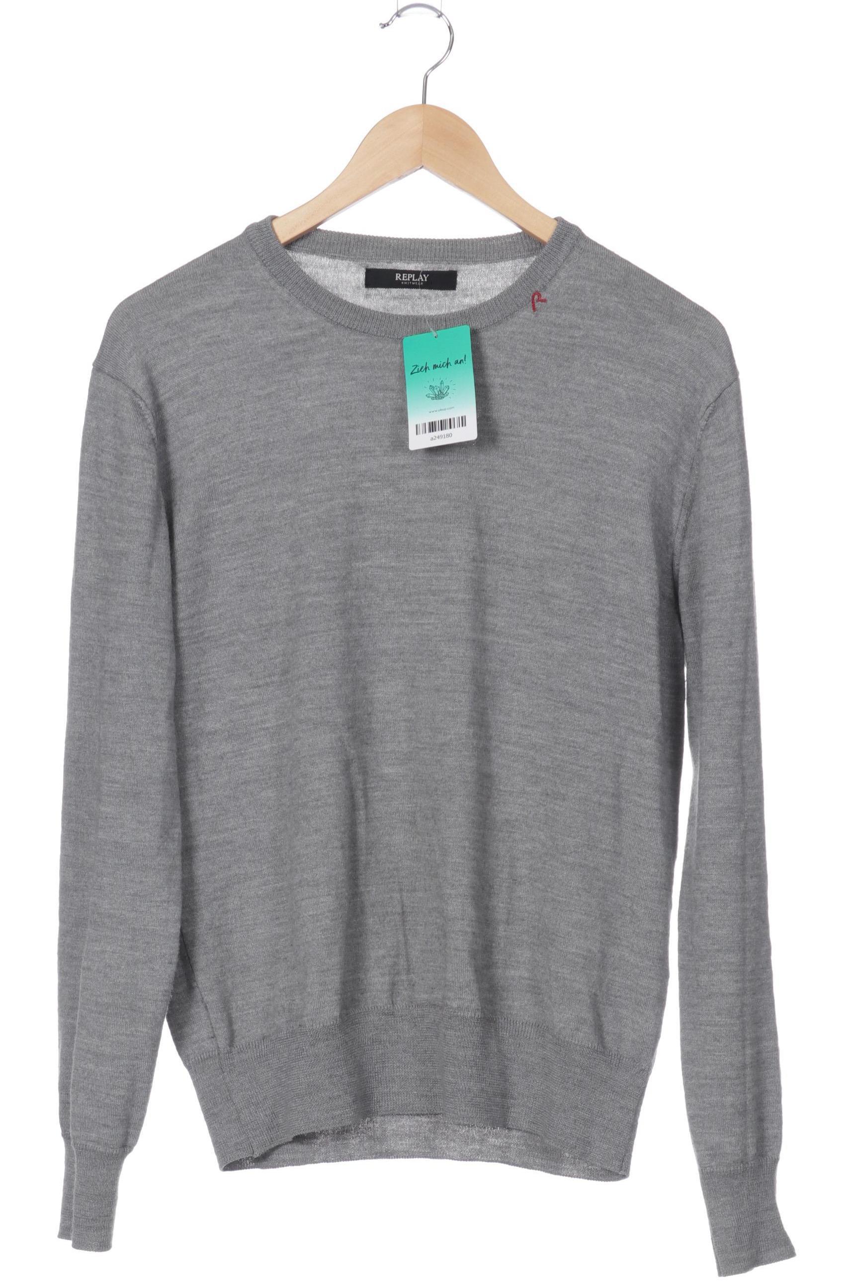 Thumbnail - Replay Herren Pullover, grau, Gr.