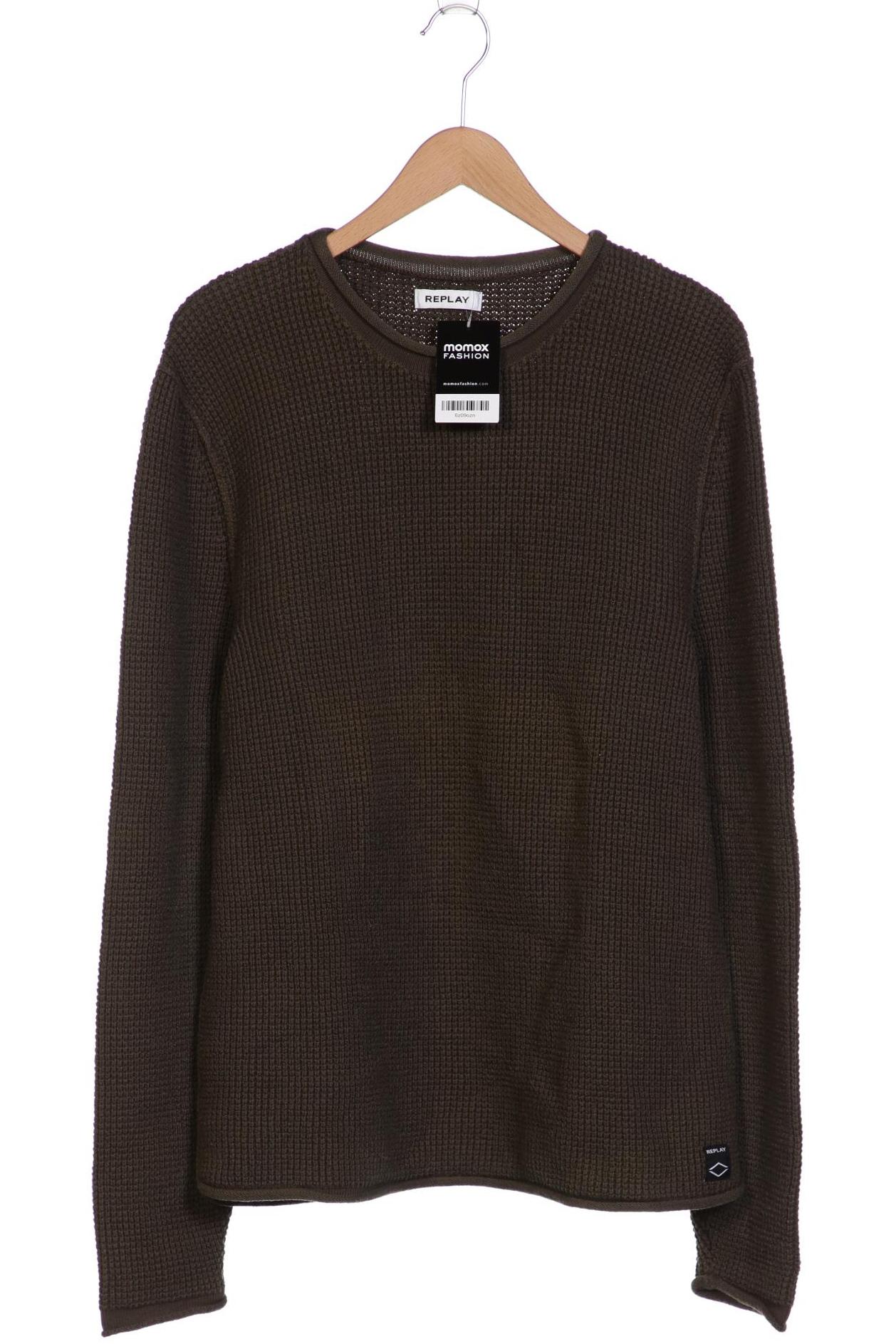 

Replay Herren Pullover, grün, Gr. 54