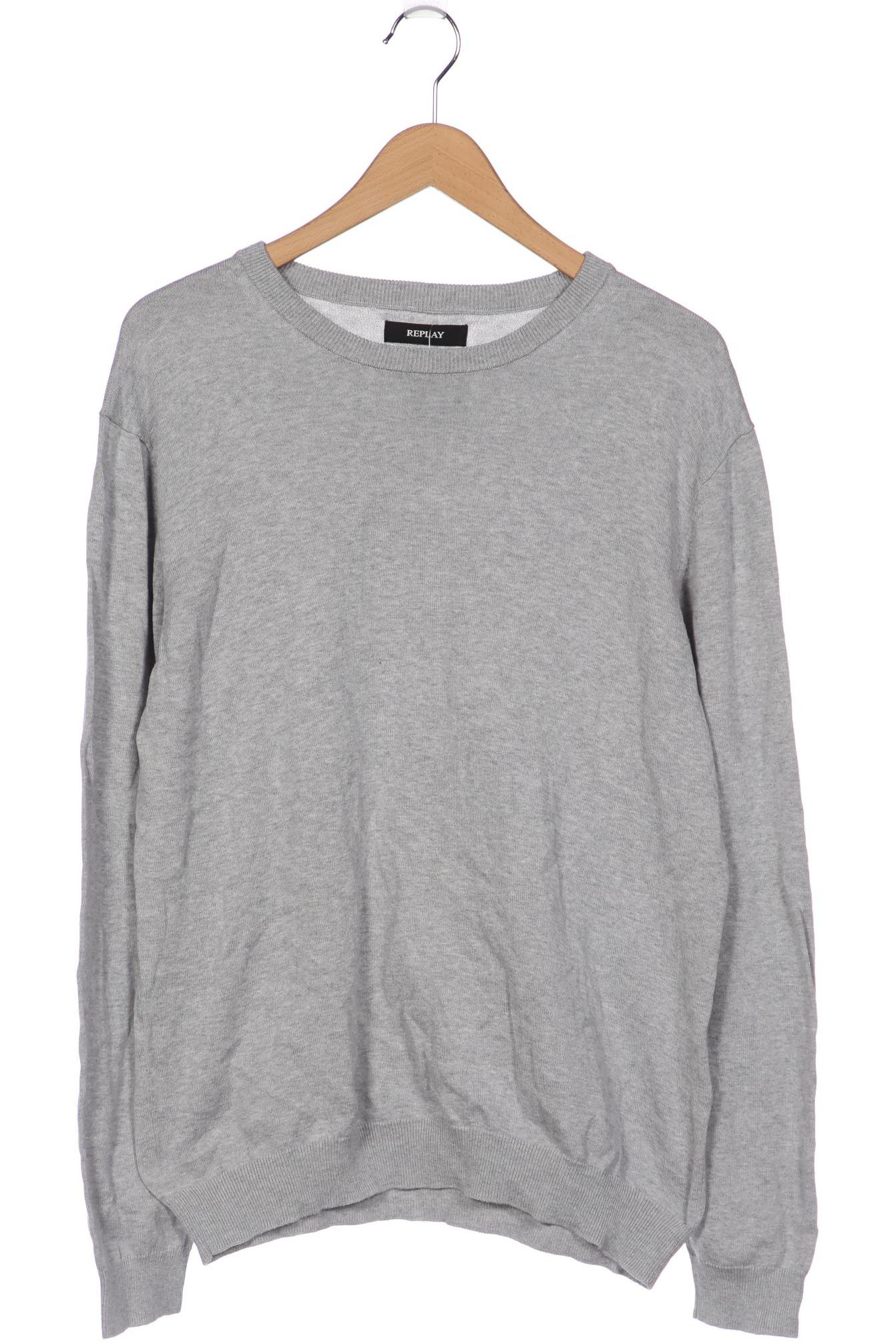 

Replay Herren Pullover, grau