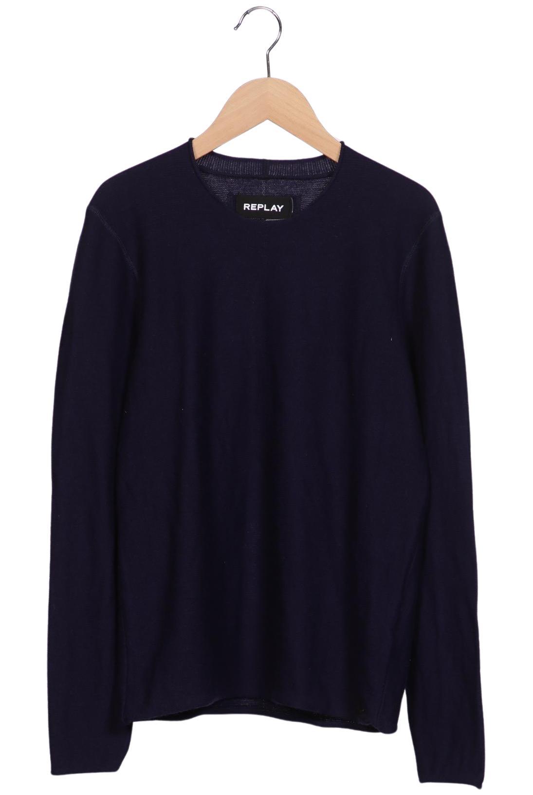 

Replay Herren Pullover, marineblau, Gr. 48