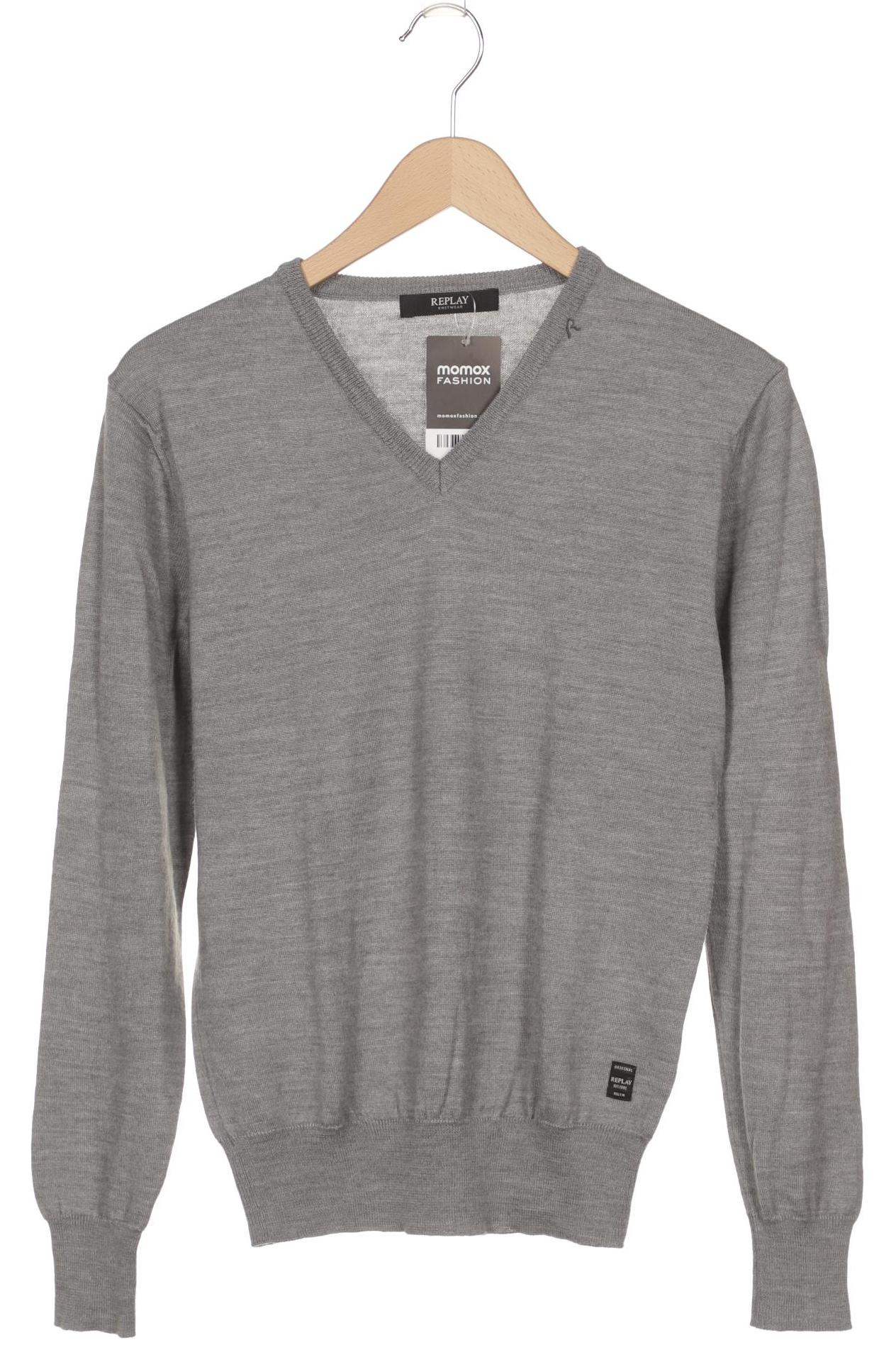 

Replay Herren Pullover, grau, Gr. 48
