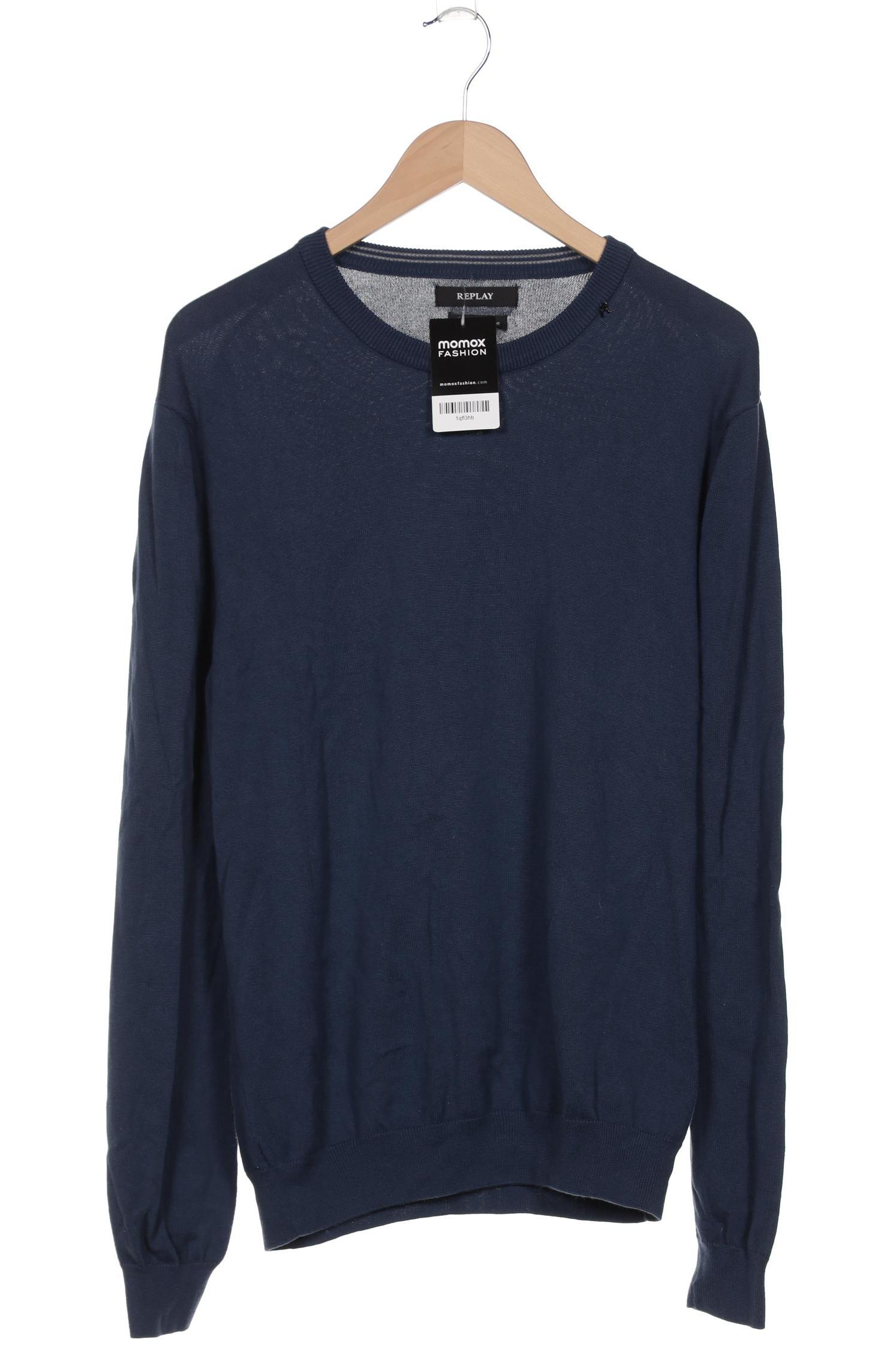 

Replay Herren Pullover, blau, Gr. 52