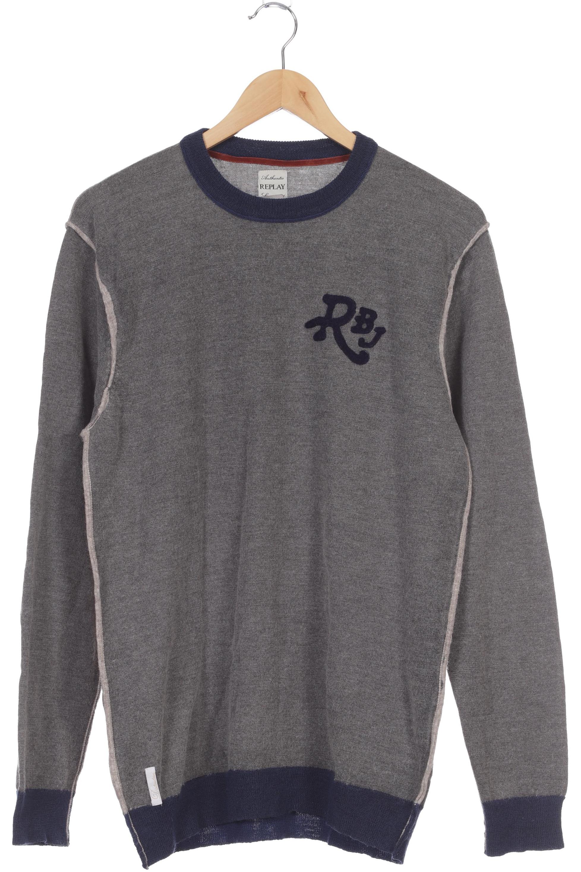 

Replay Herren Pullover, grau, Gr. 56