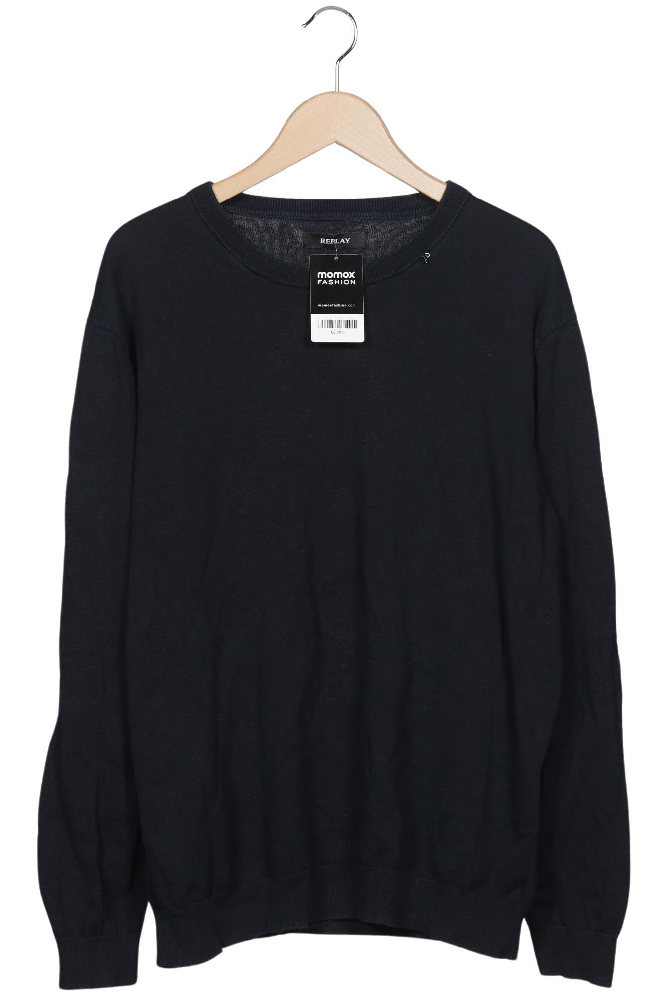 Thumbnail - Replay Herren Pullover, marineblau, Gr. 54