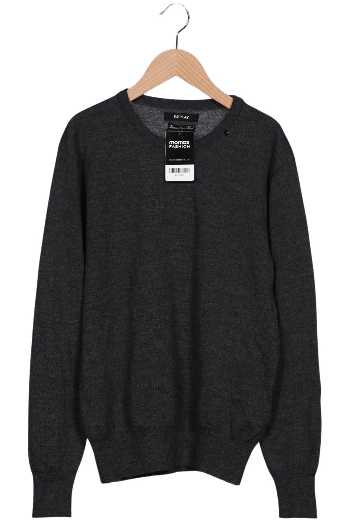 

Replay Herren Pullover, grau, Gr. 52
