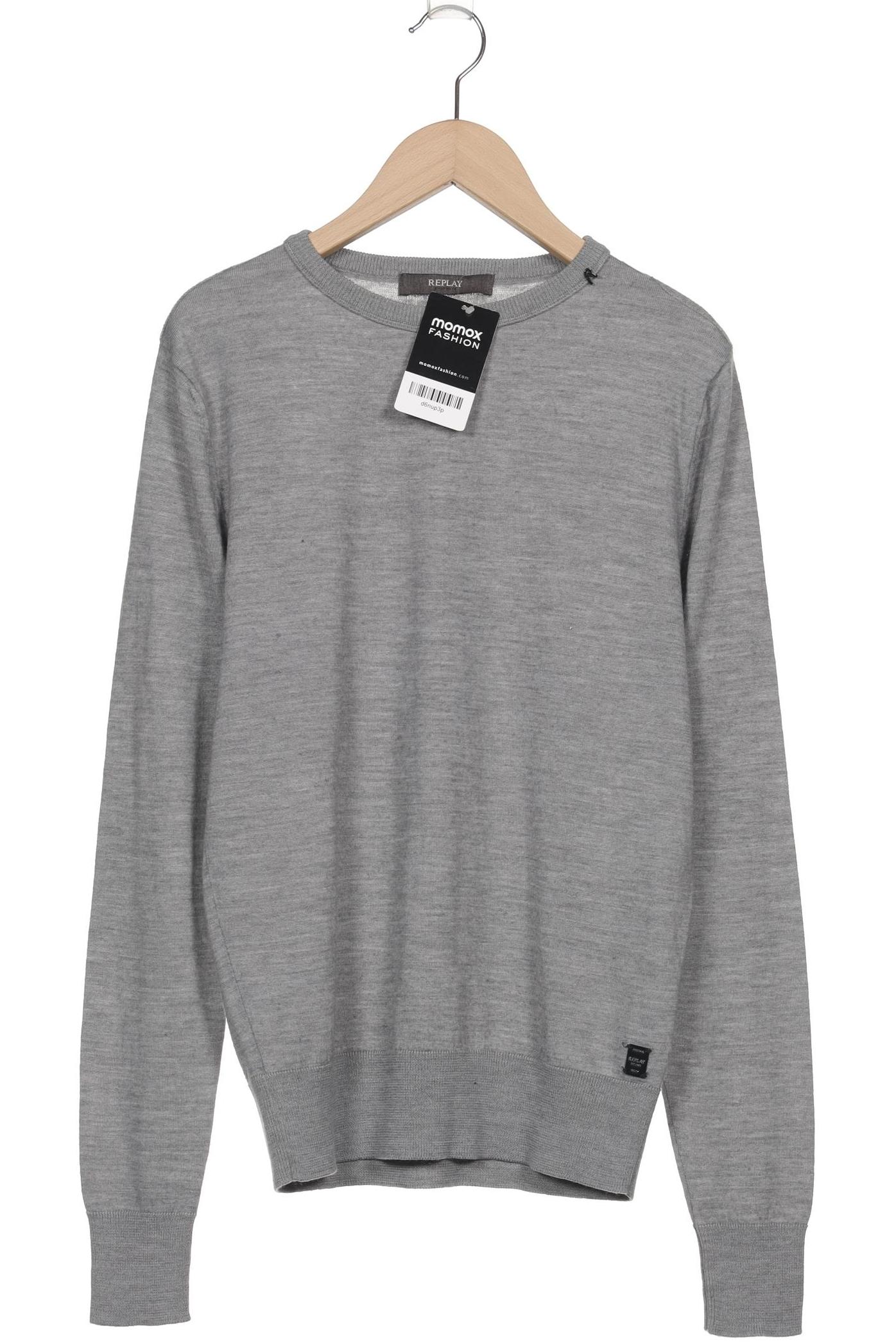 

Replay Herren Pullover, grau, Gr. 48