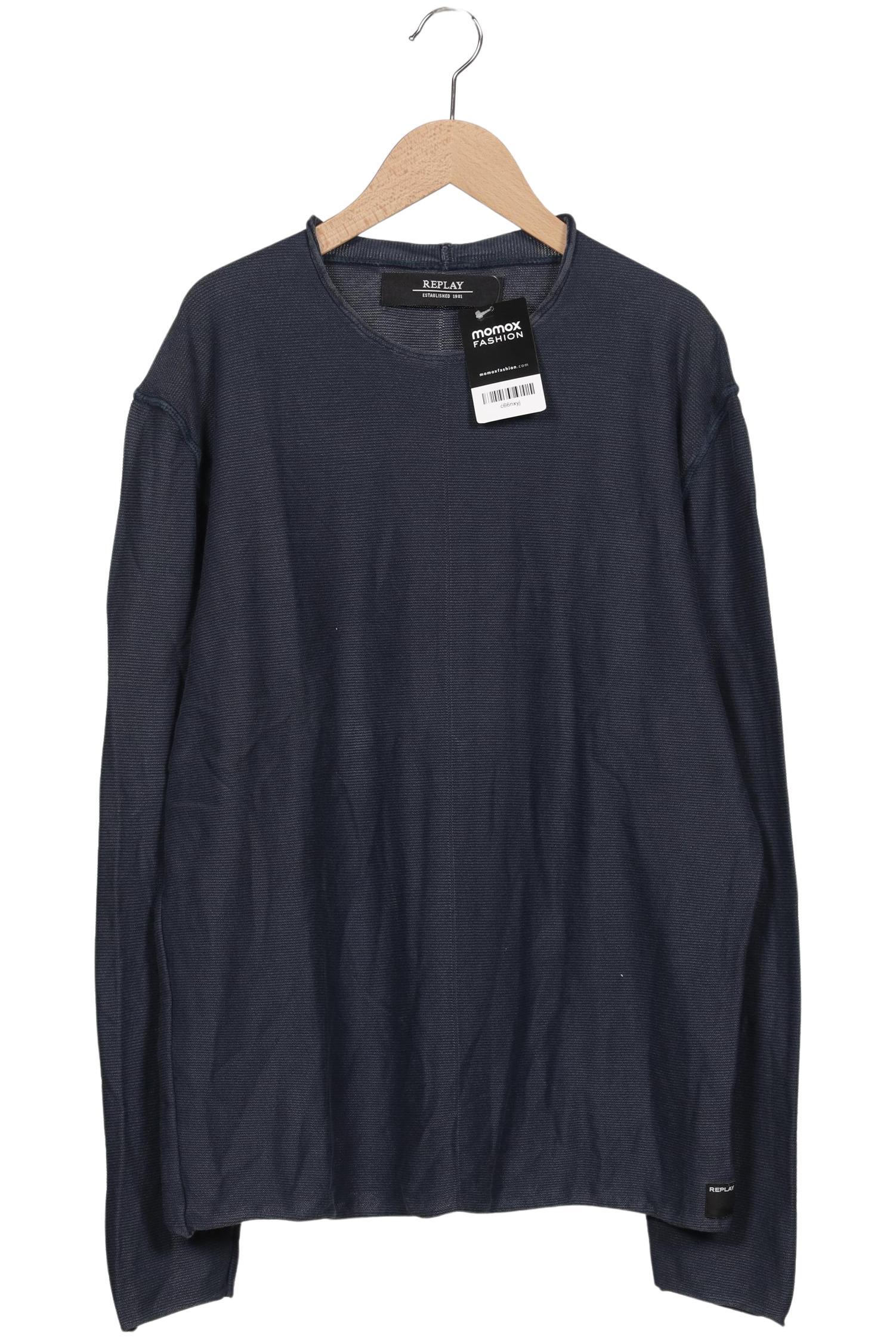 

Replay Herren Pullover, marineblau, Gr. 54
