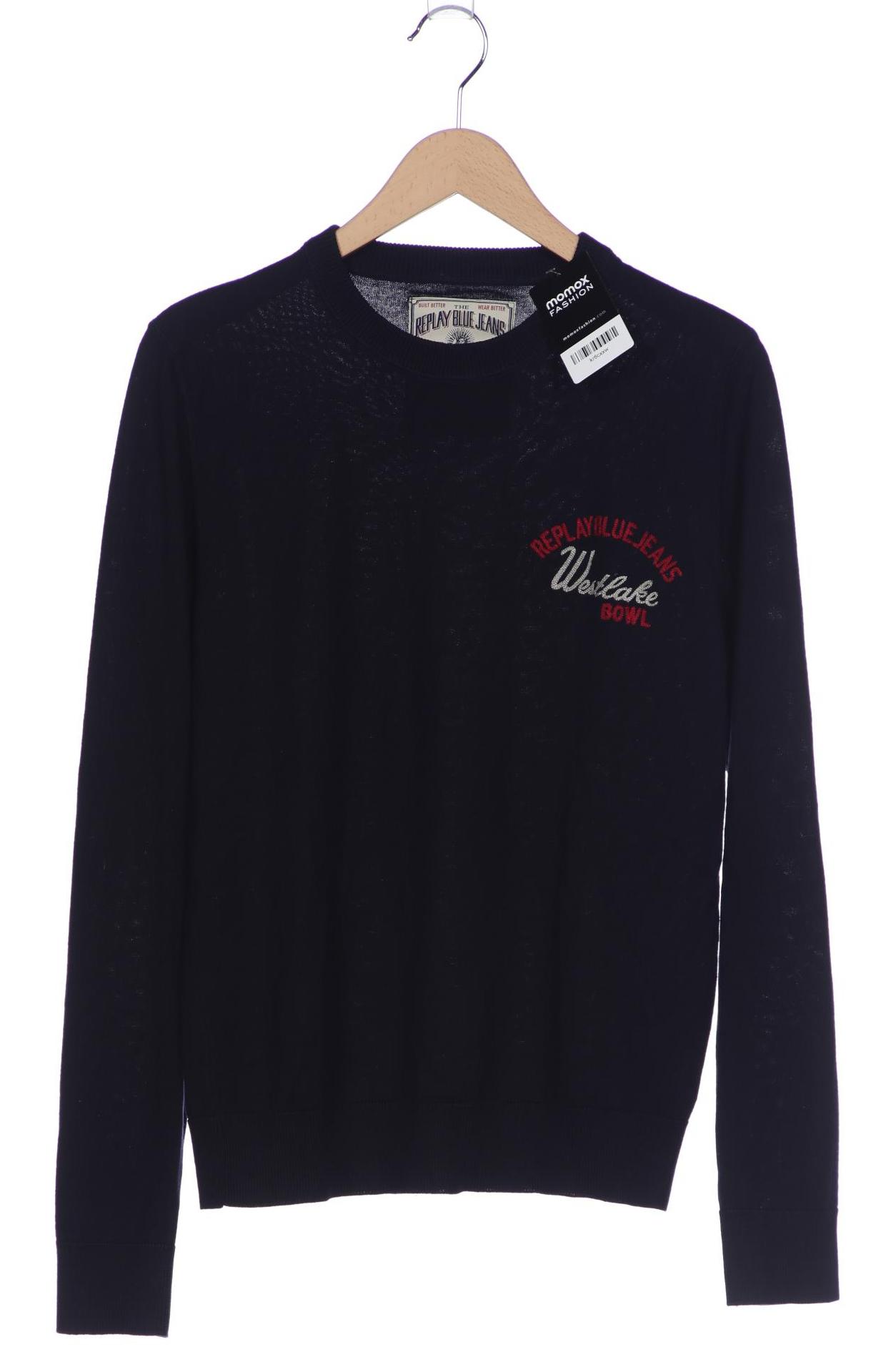 

Replay Herren Pullover, marineblau, Gr. 52