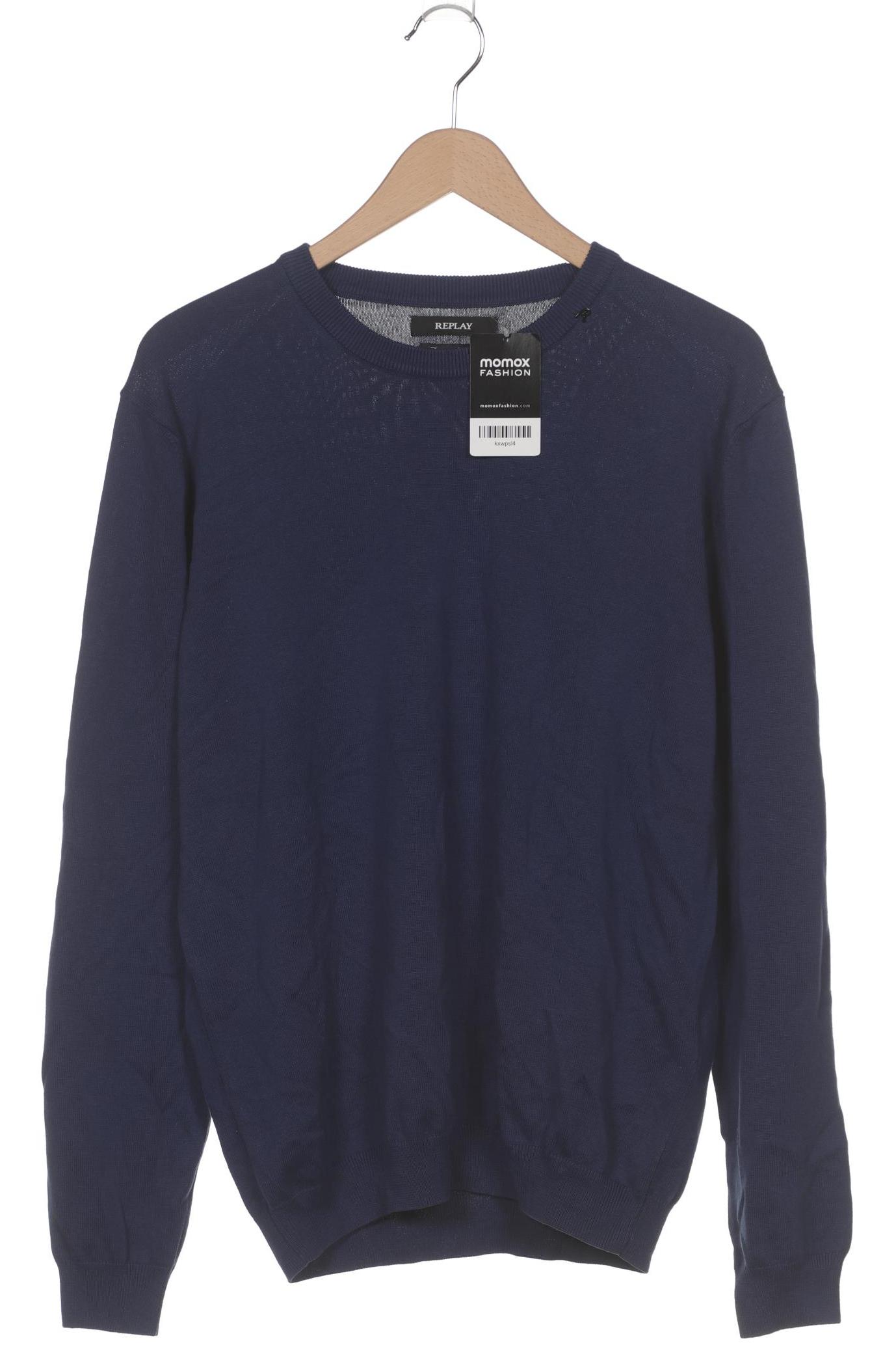 

Replay Herren Pullover, marineblau, Gr. 52
