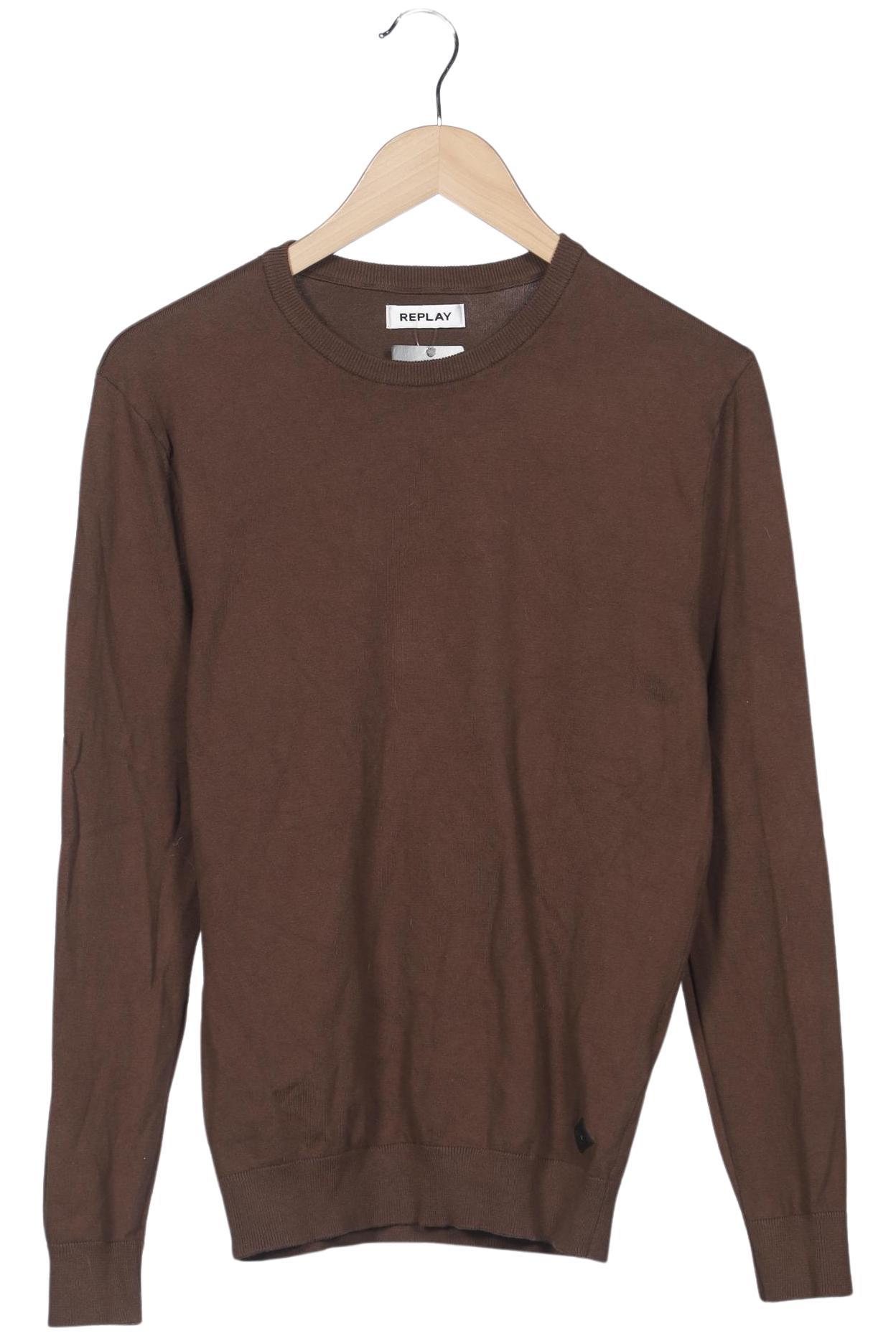 

Replay Herren Pullover, braun, Gr. 48