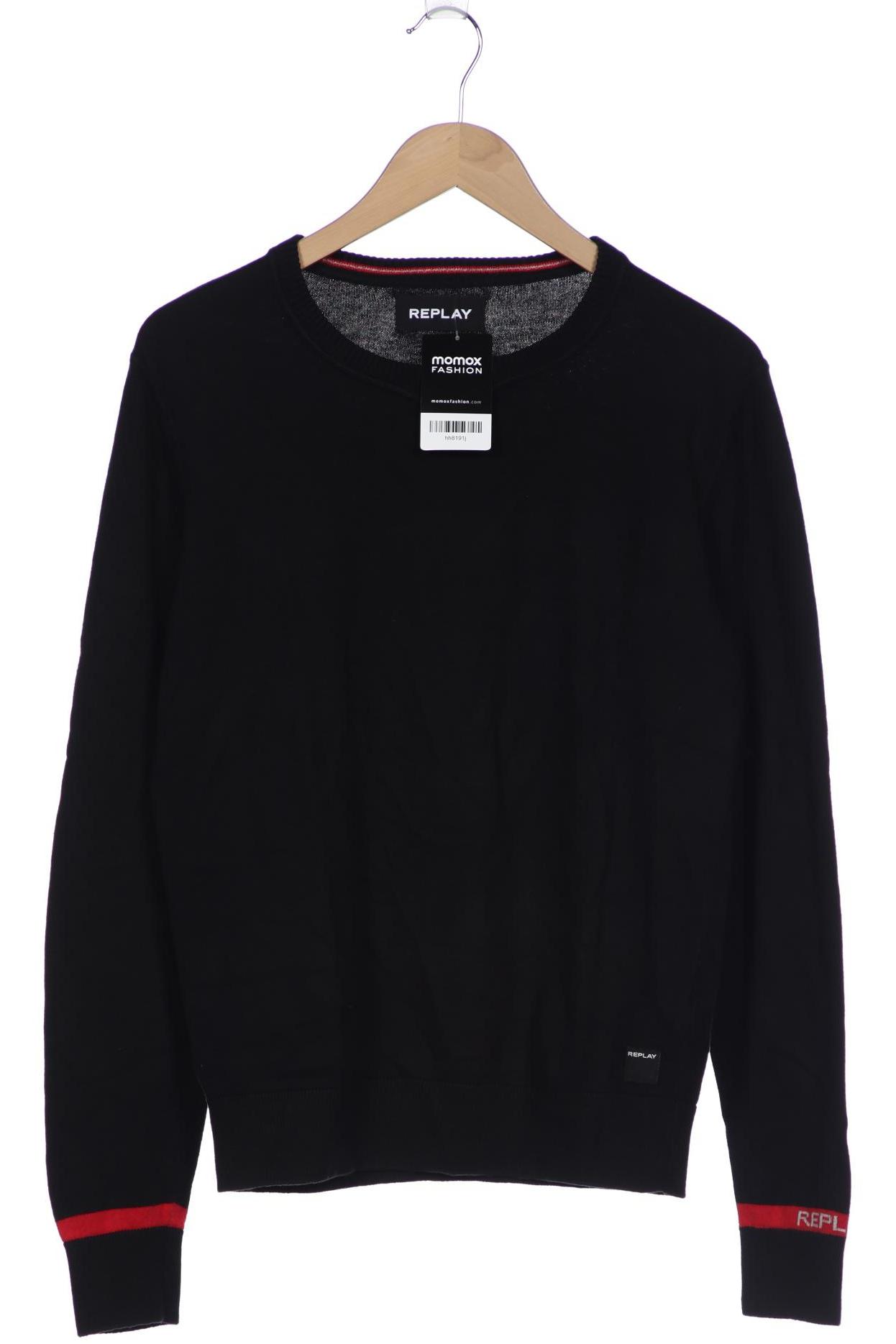 

Replay Herren Pullover, schwarz