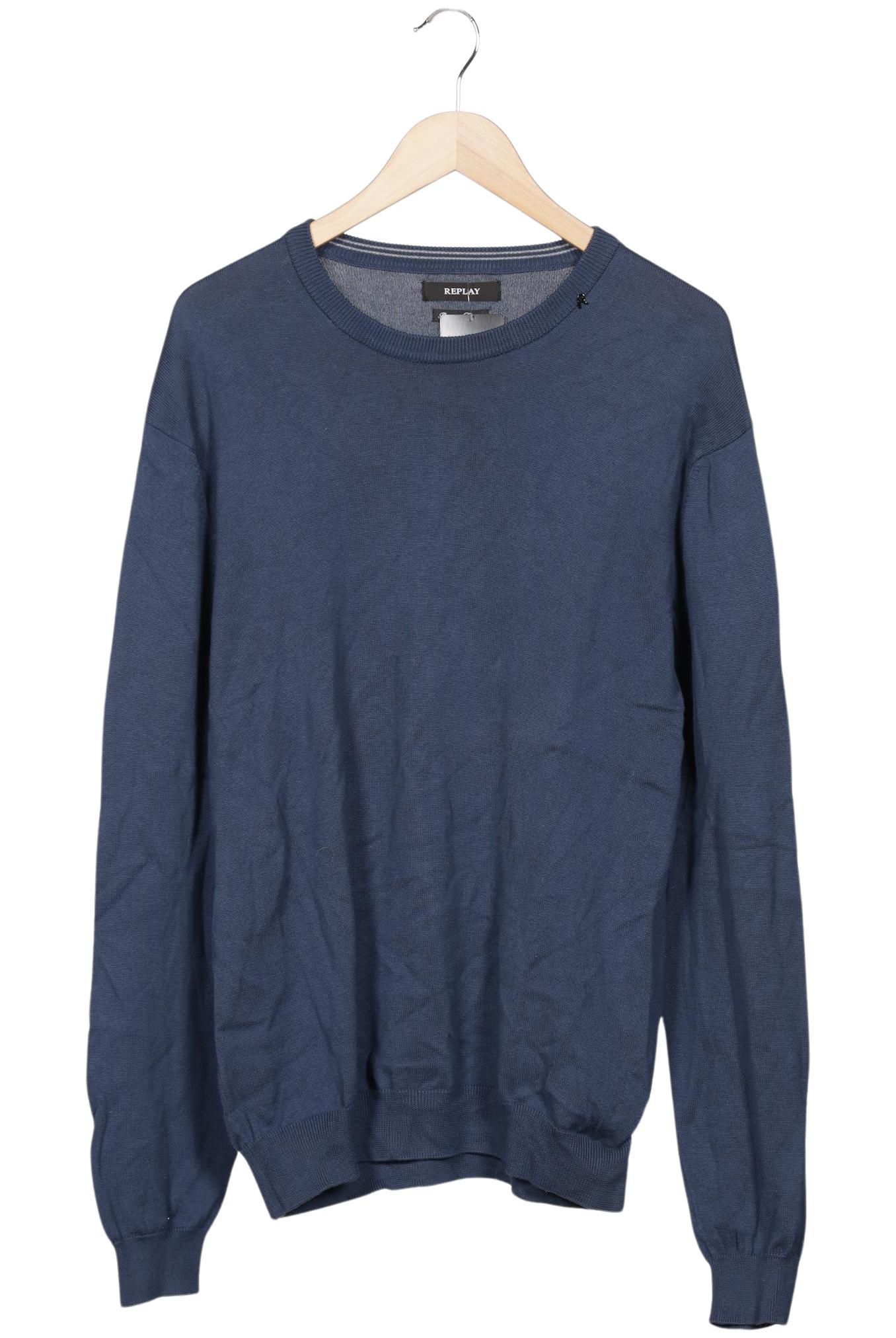 

Replay Herren Pullover, marineblau, Gr. 54