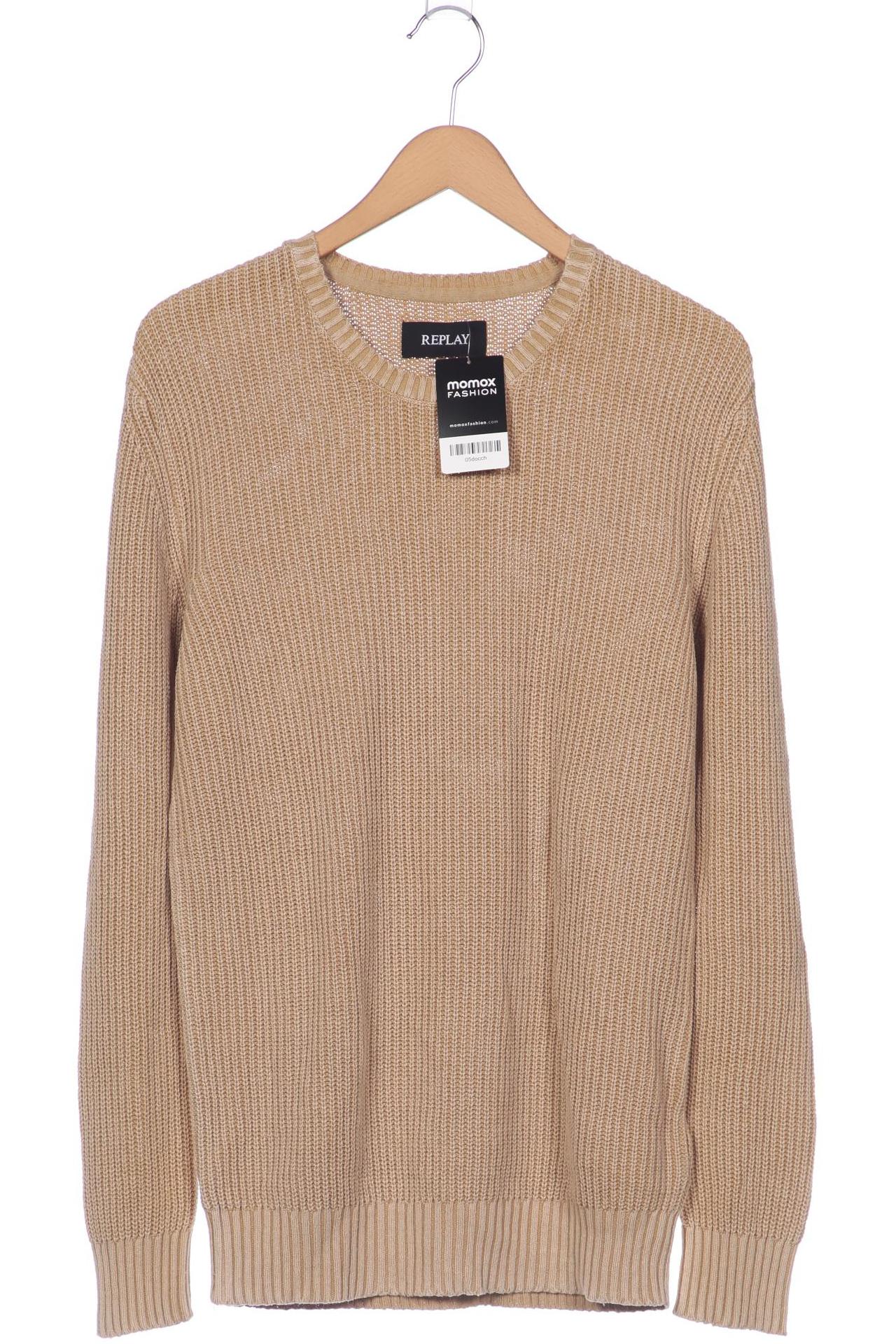 

Replay Herren Pullover, beige, Gr. 52