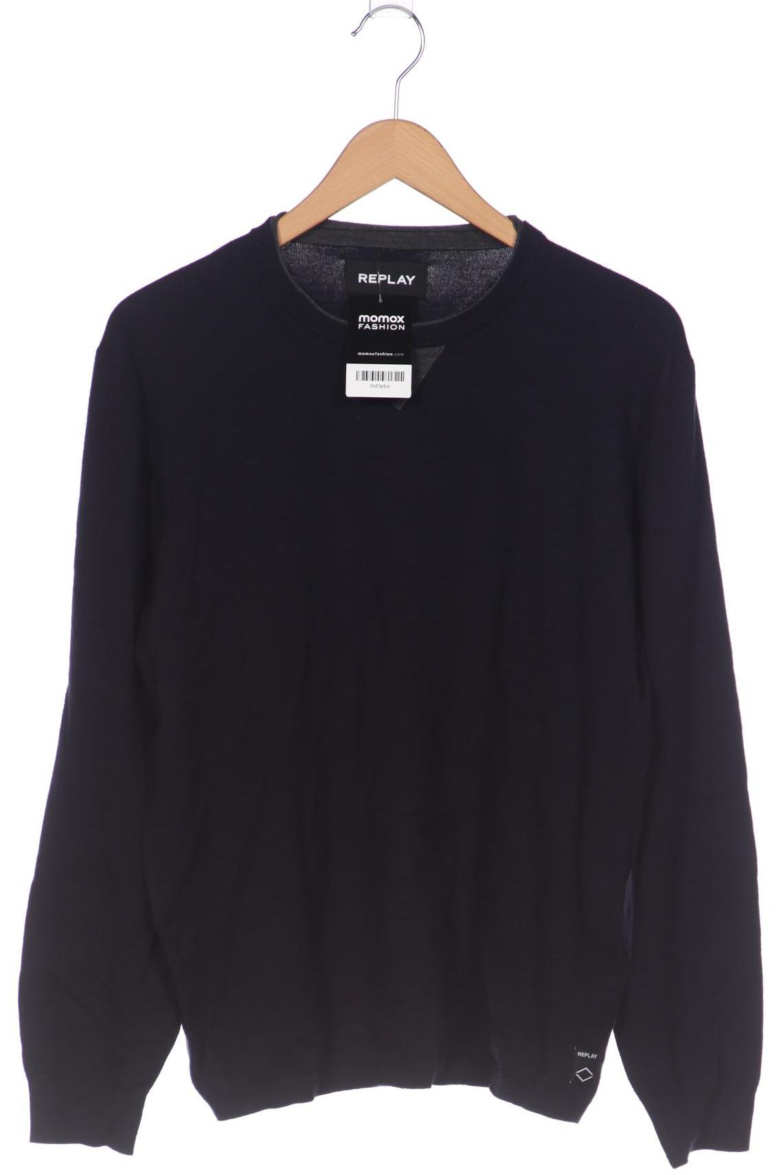 

Replay Herren Pullover, marineblau, Gr. 56