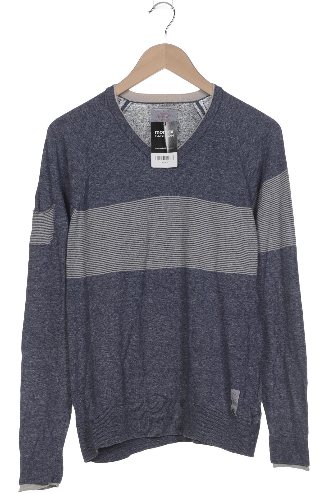 

Replay Herren Pullover, blau, Gr. 52