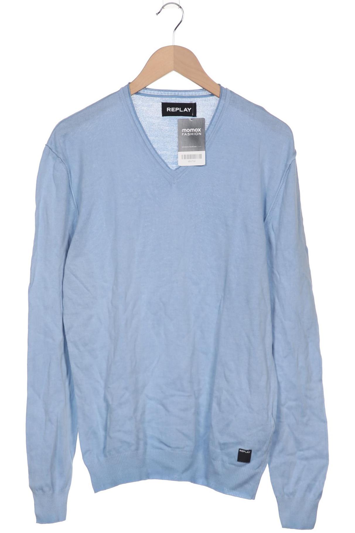 

Replay Herren Pullover, hellblau, Gr. 54