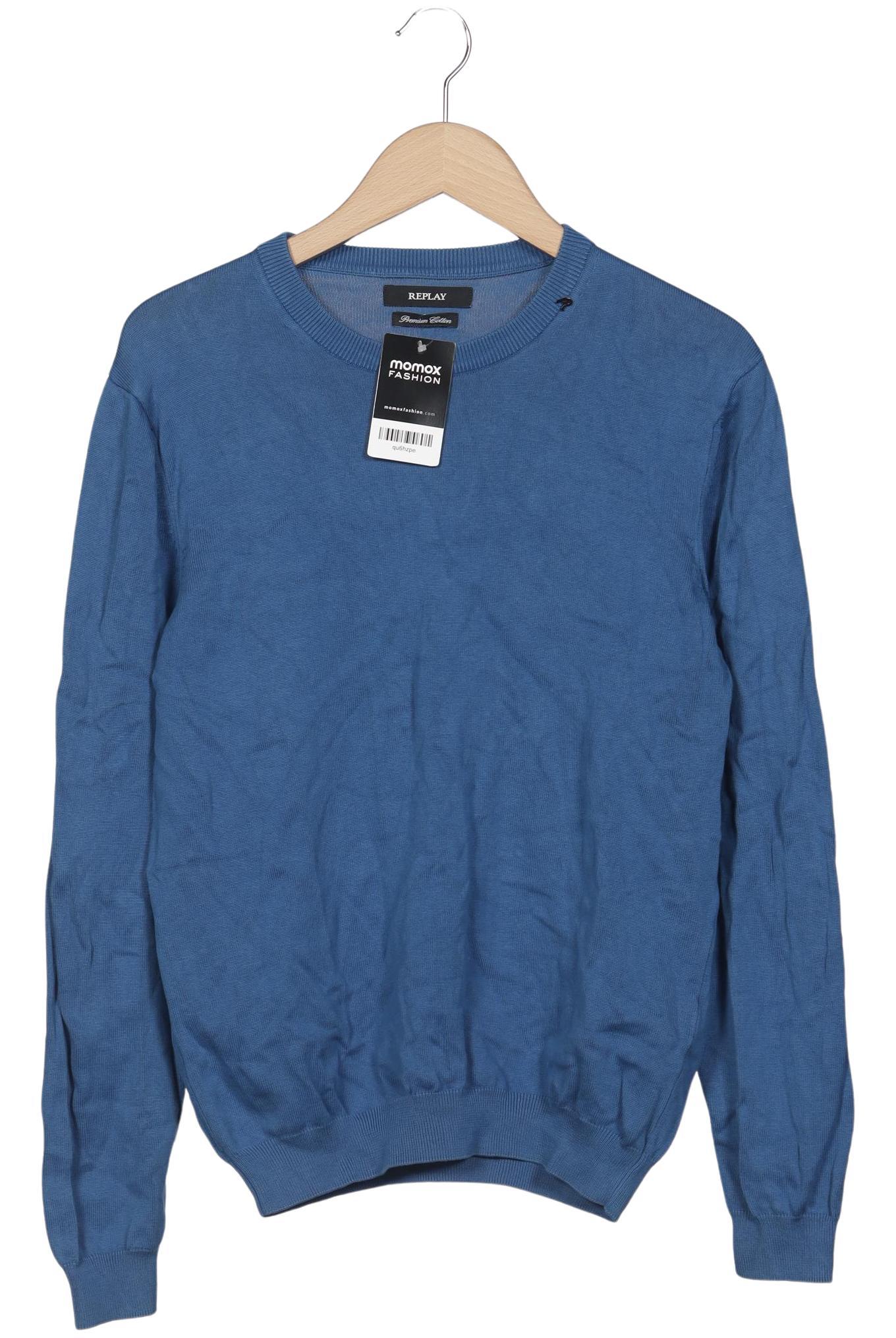 

Replay Herren Pullover, blau, Gr. 48