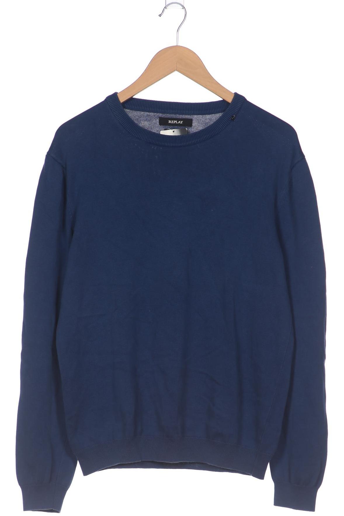 

Replay Herren Pullover, blau, Gr. 52